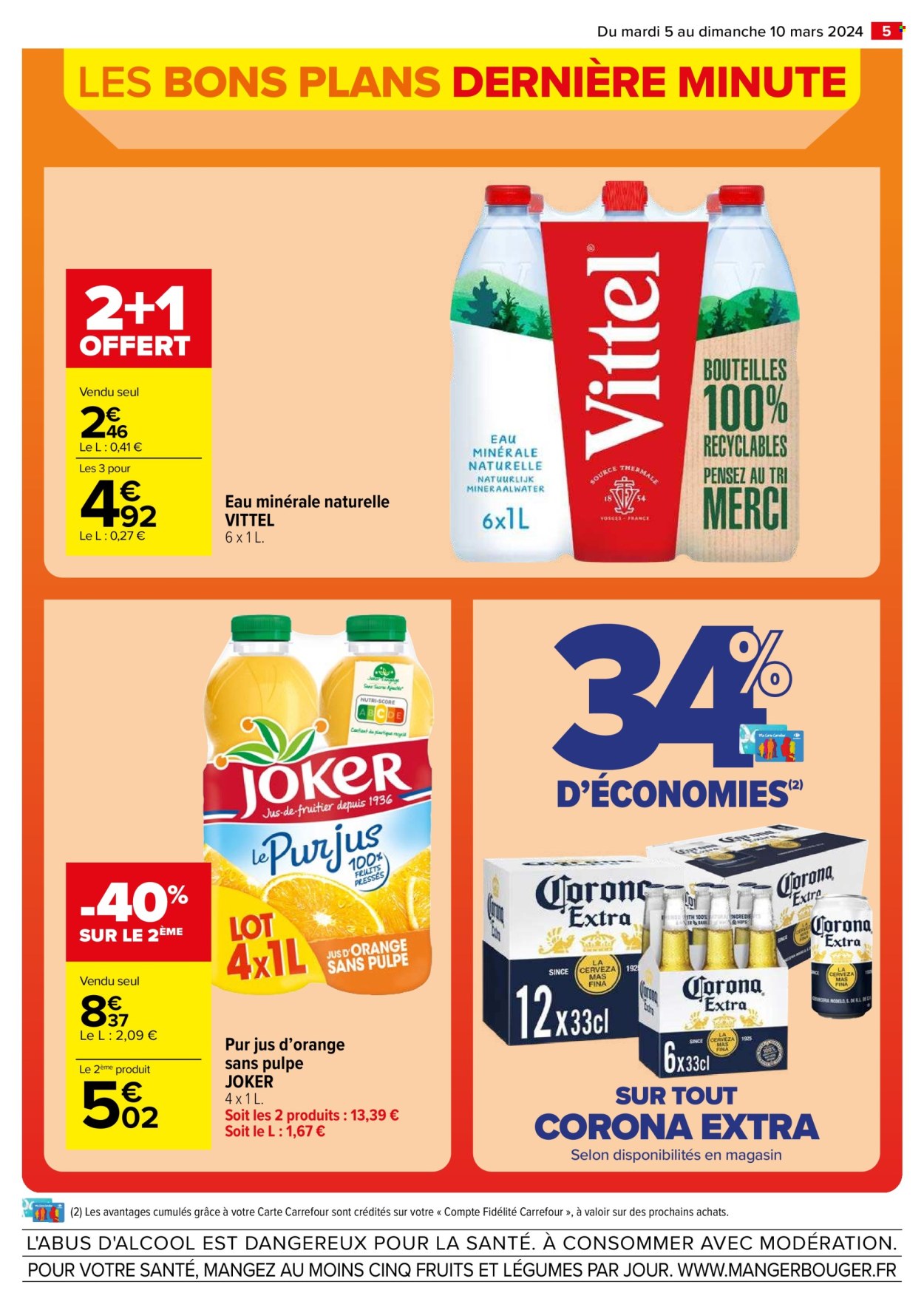 Catalogue Carrefour Hypermarchés - 05/03/2024 - 10/03/2024. Page 5