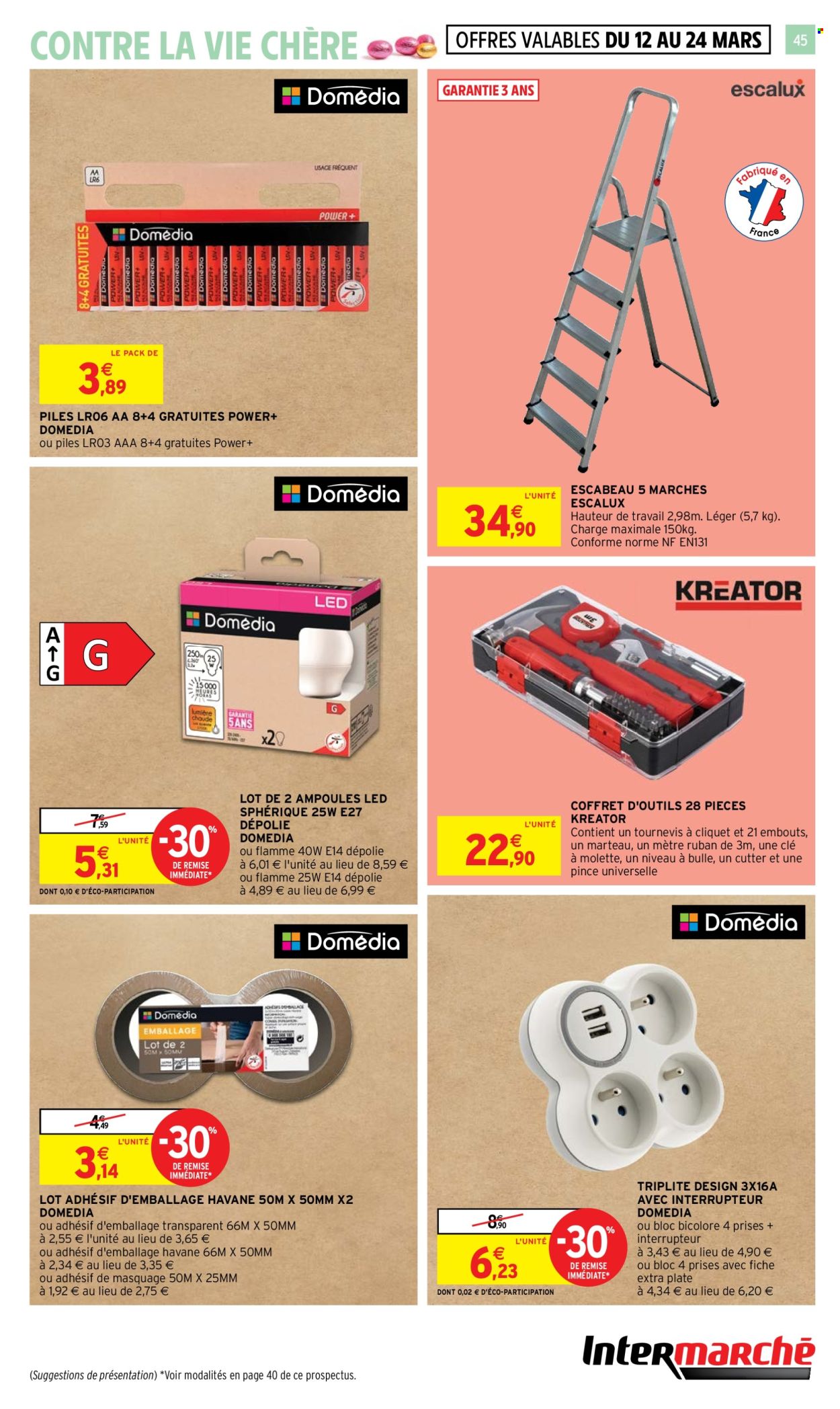 Catalogue Intermarché Hyper - 08/03/2024 - 08/03/2024. Page 45