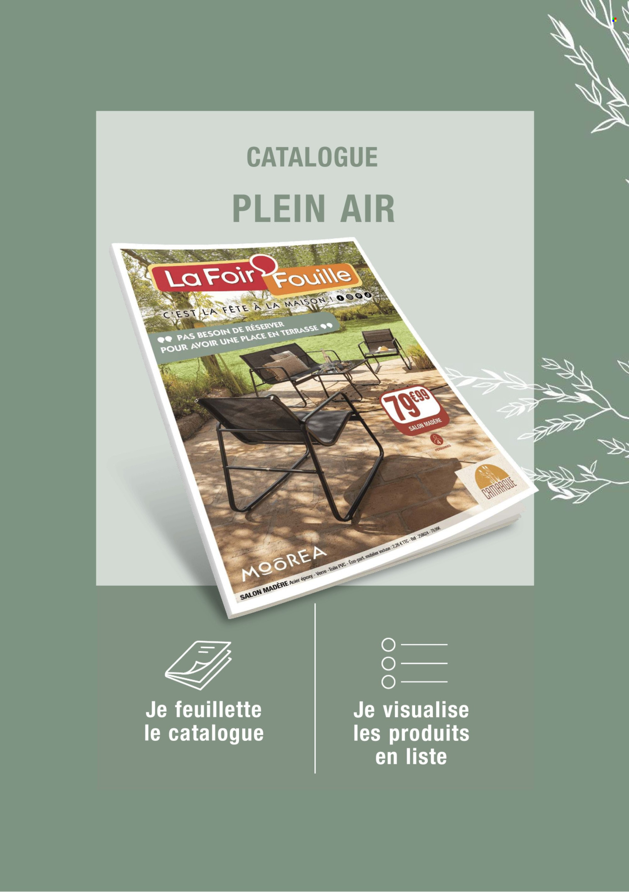 Catalogue La Foir'Fouille. Page 1