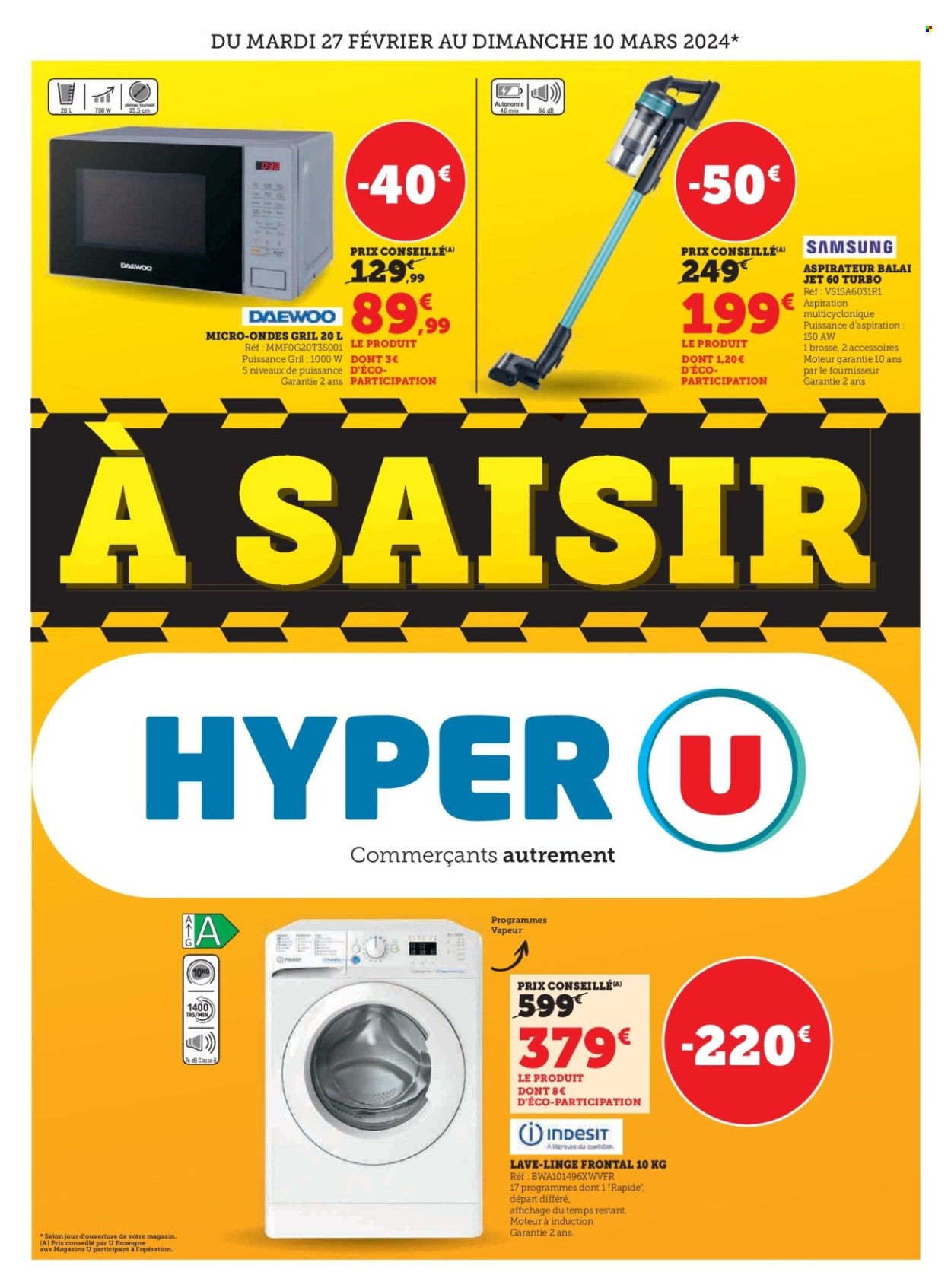 Catalogue HYPER U - 27/02/2024 - 10/03/2024. Page 1