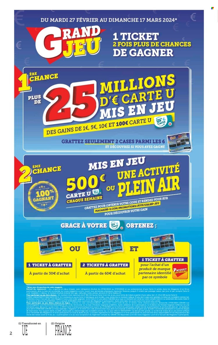 Catalogue U express - 05/03/2024 - 17/03/2024. Page 2