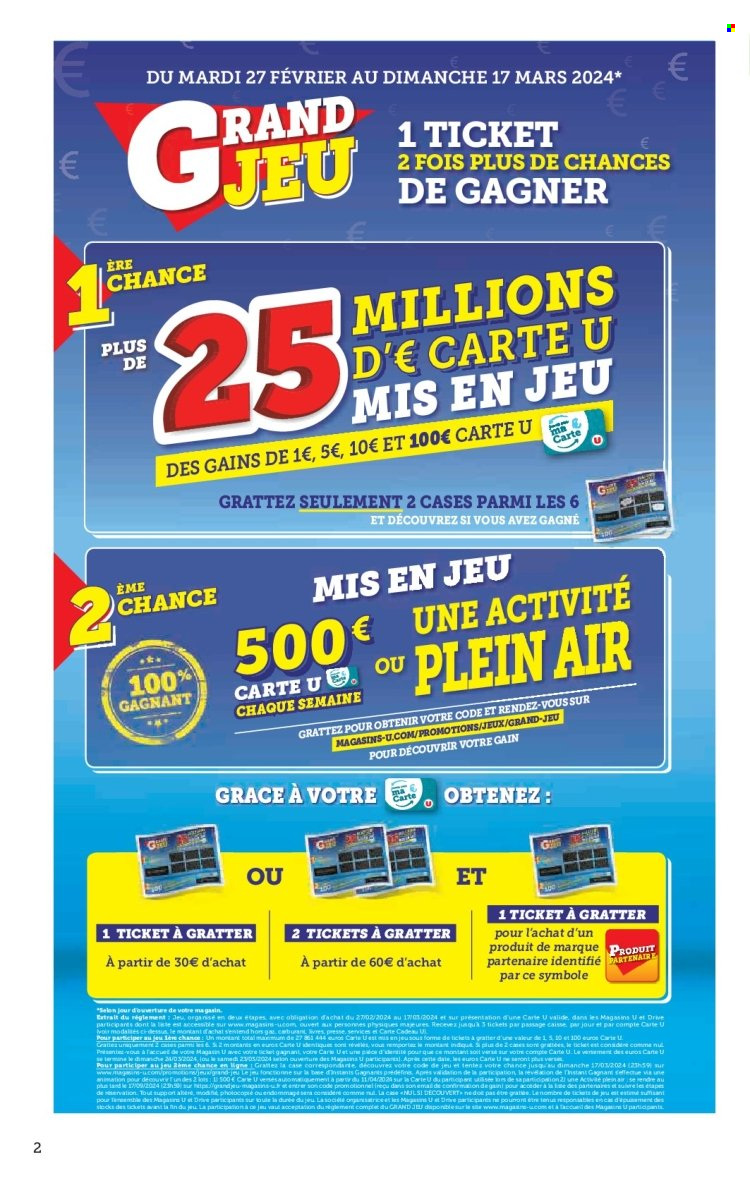 Catalogue SUPER U - 12/03/2024 - 17/03/2024. Page 2