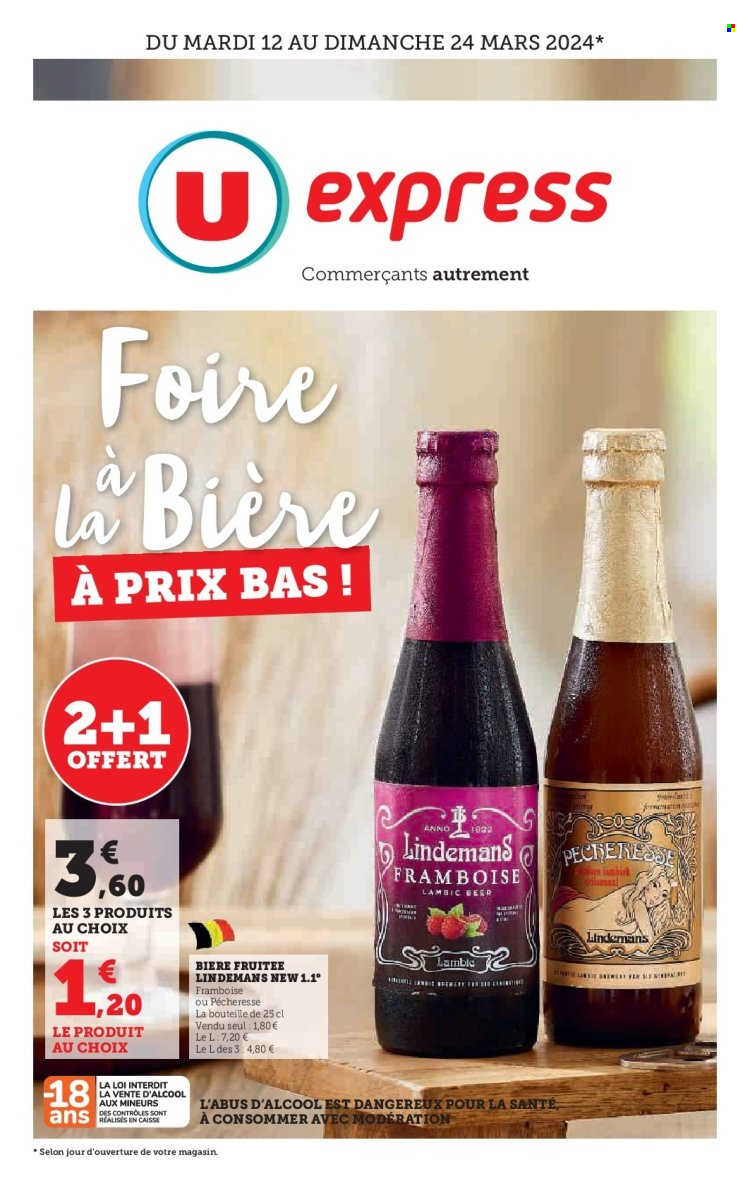 Catalogue U express - 12/03/2024 - 24/03/2024. Page 1