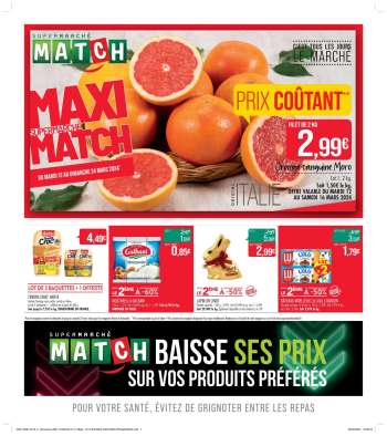 thumbnail - Catalogue Supermarché Match