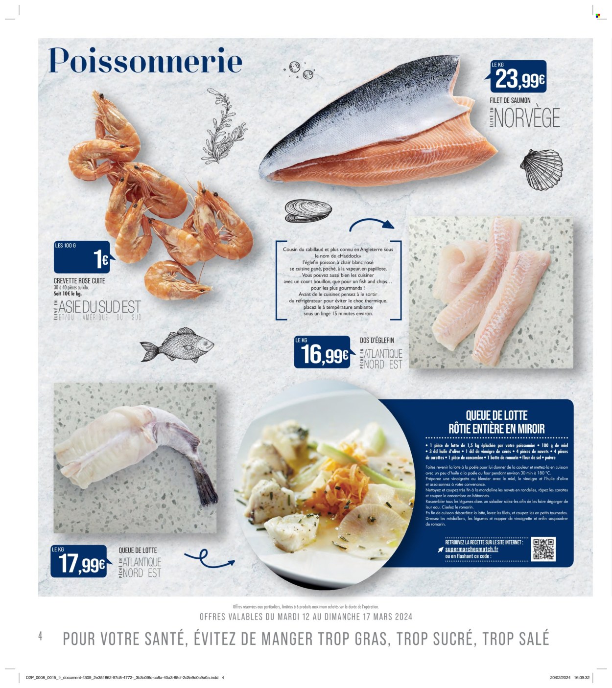 Catalogue Supermarché Match - 12/03/2024 - 24/03/2024. Page 4