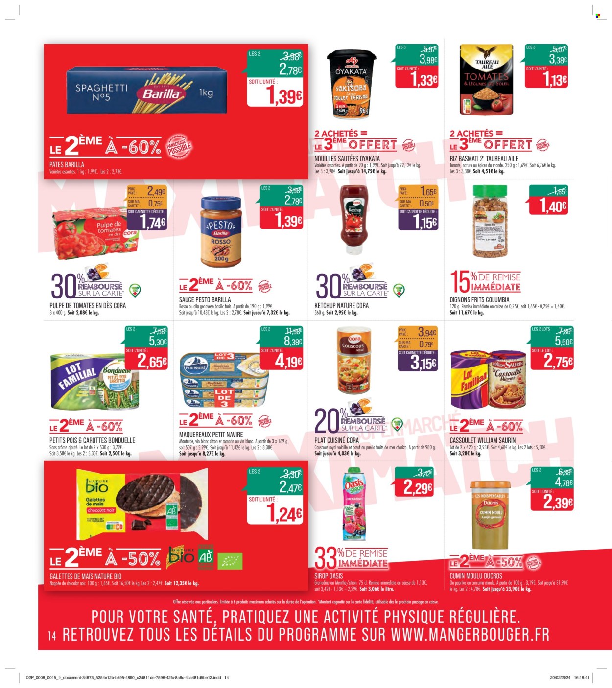 Catalogue Supermarché Match - 12/03/2024 - 24/03/2024. Page 14