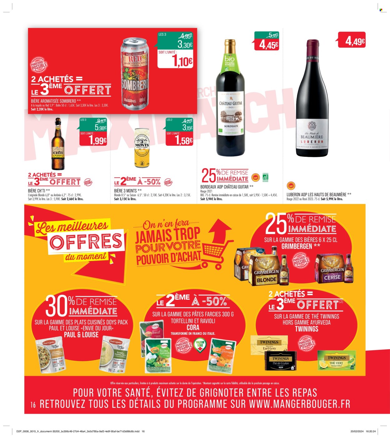 Catalogue Supermarché Match - 12/03/2024 - 24/03/2024. Page 16