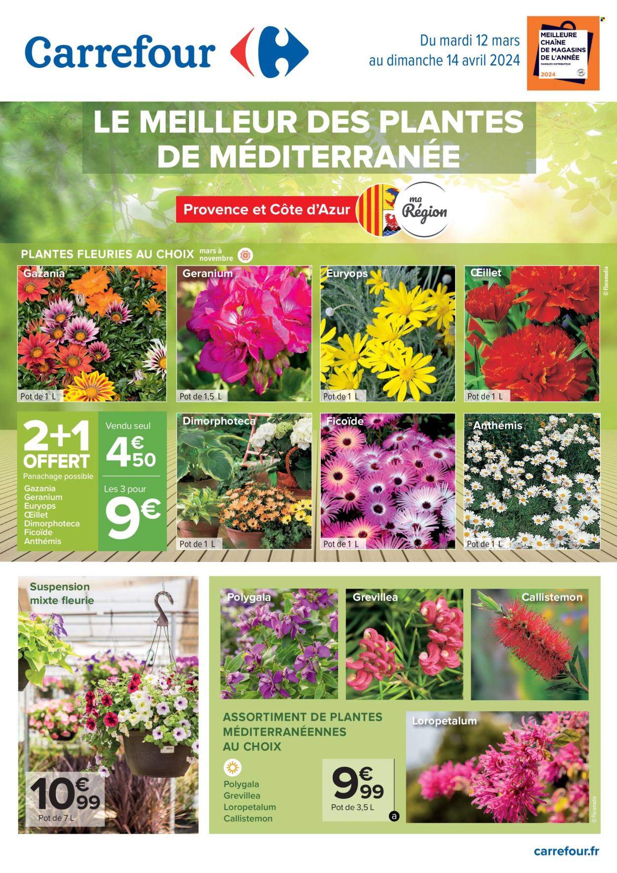 Catalogue Carrefour Hypermarchés - 12/03/2024 - 14/04/2024. Page 1