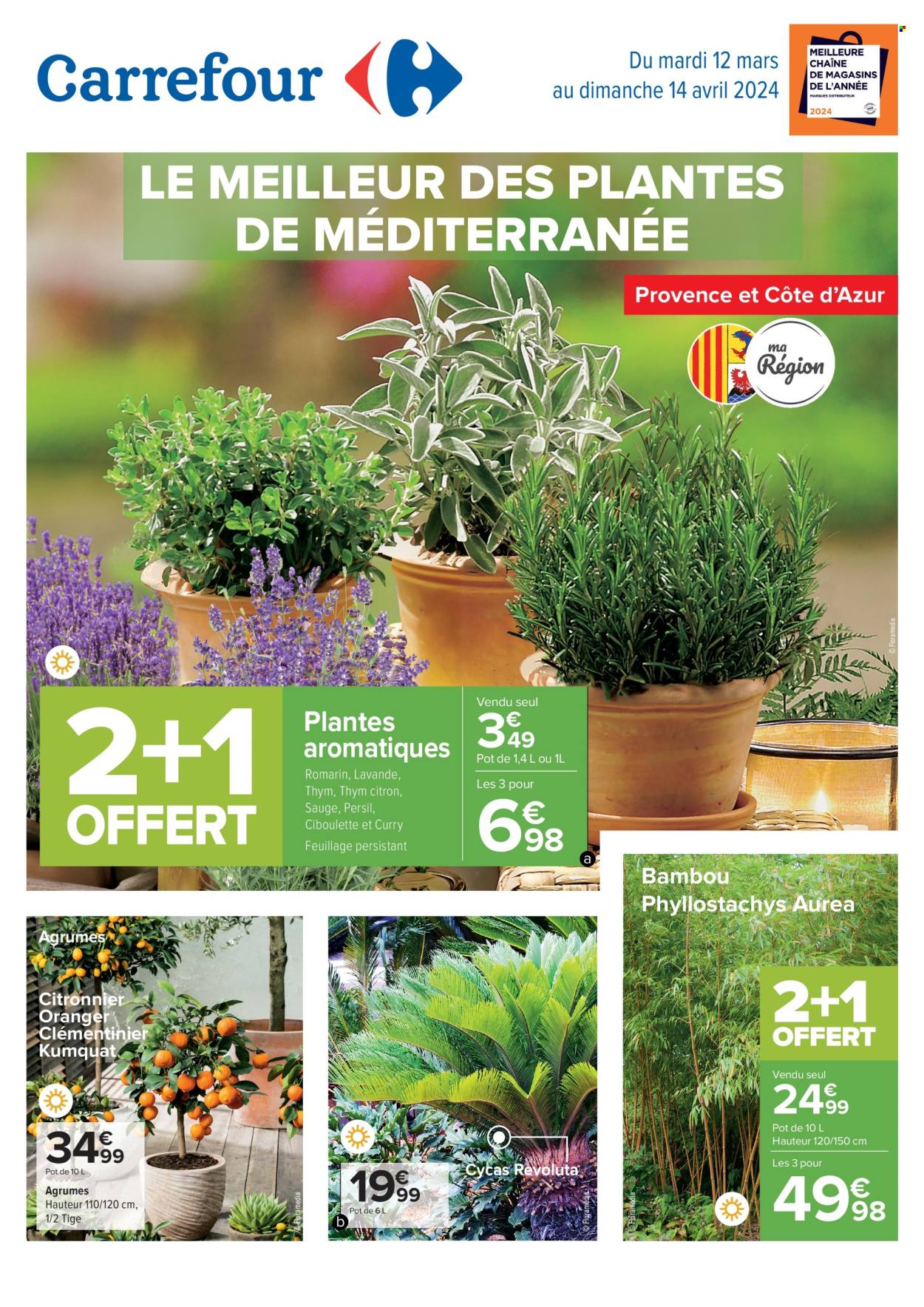 Catalogue Carrefour Hypermarchés - 12/03/2024 - 14/04/2024. Page 1