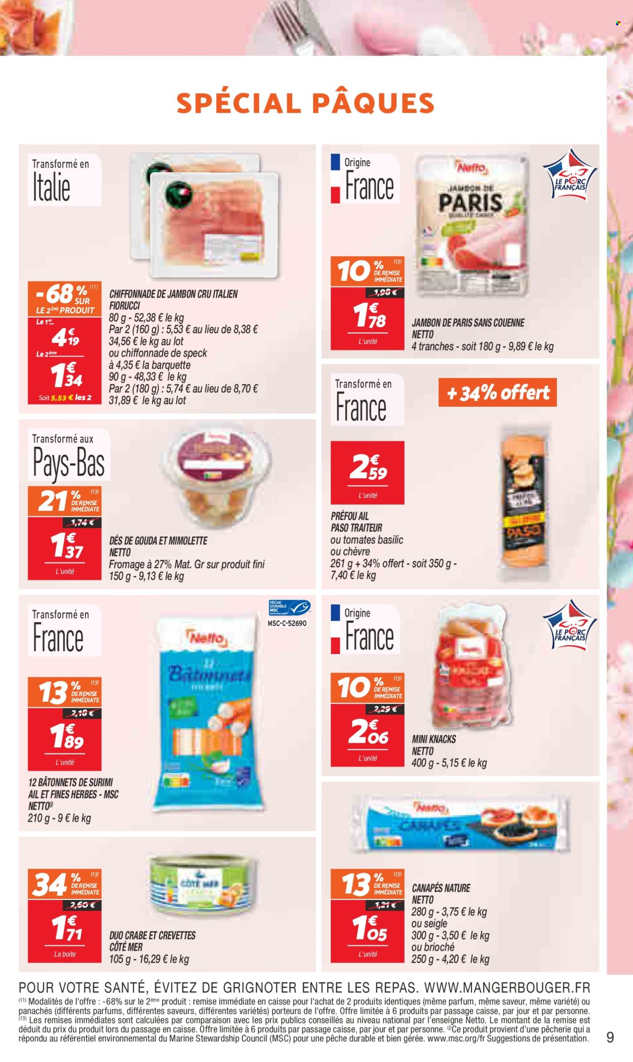 Catalogue Netto - 19/03/2024 - 25/03/2024. Page 9
