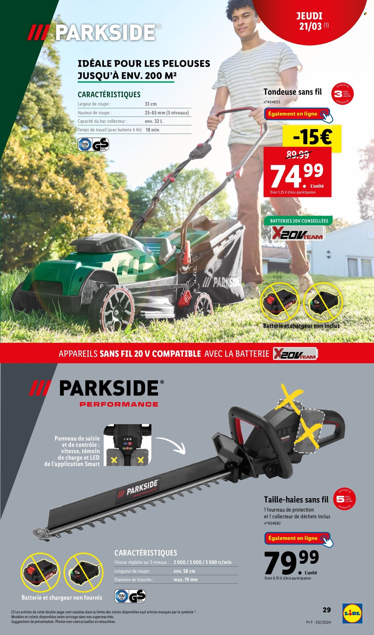 Catalogue Lidl - 20/03/2024 - 26/03/2024. Page 29