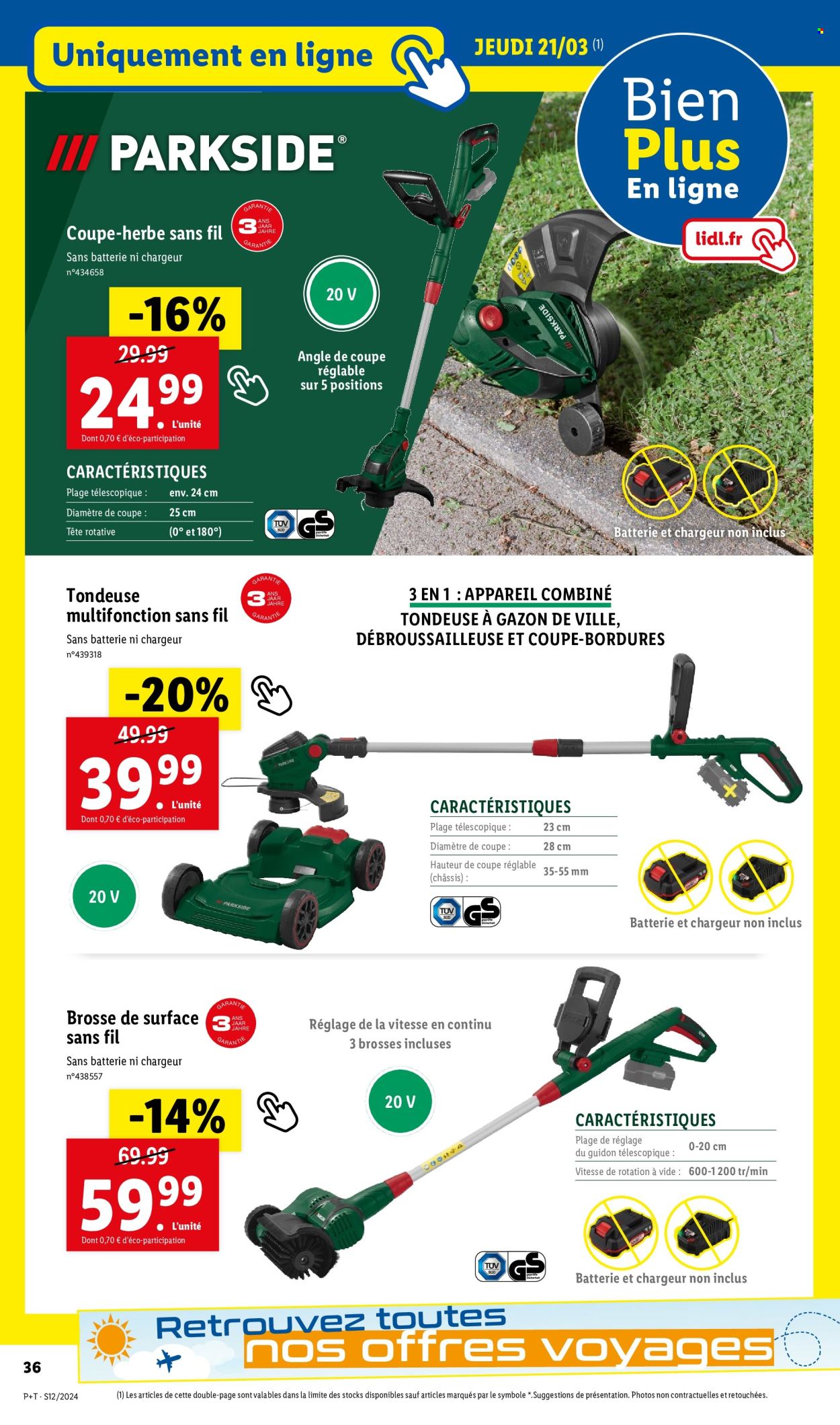 Catalogue Lidl - 20/03/2024 - 26/03/2024. Page 36