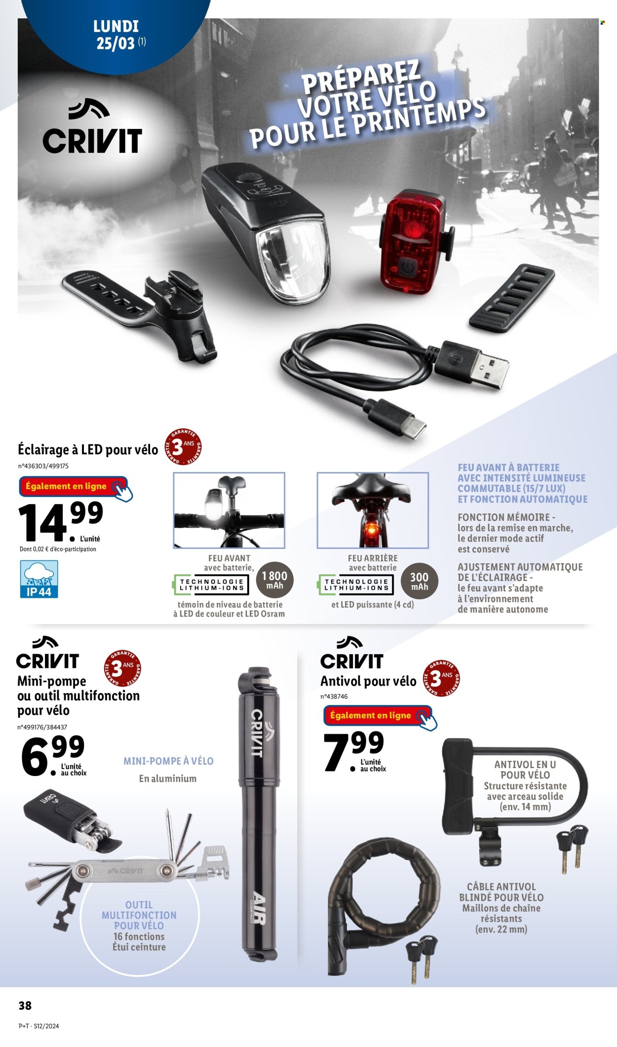 Catalogue Lidl - 20/03/2024 - 26/03/2024. Page 38