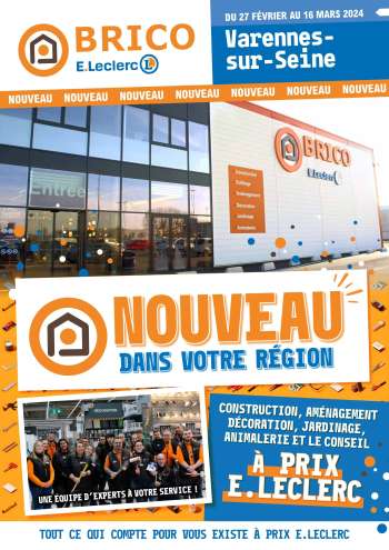 Catalogue E.Leclerc - 27/02/2024 - 16/03/2024.