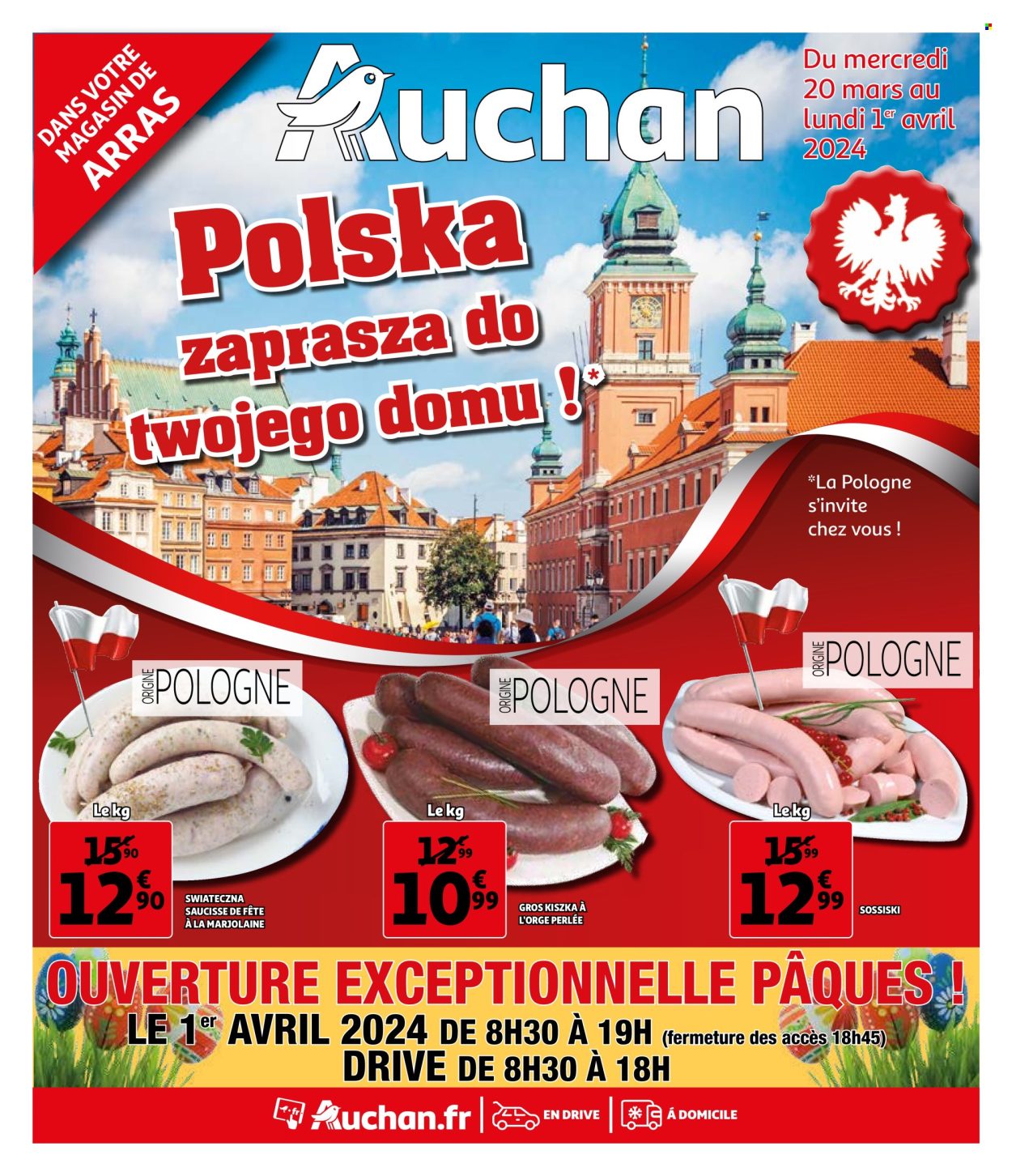Catalogue Auchan - 20/03/2024 - 01/04/2024. Page 1