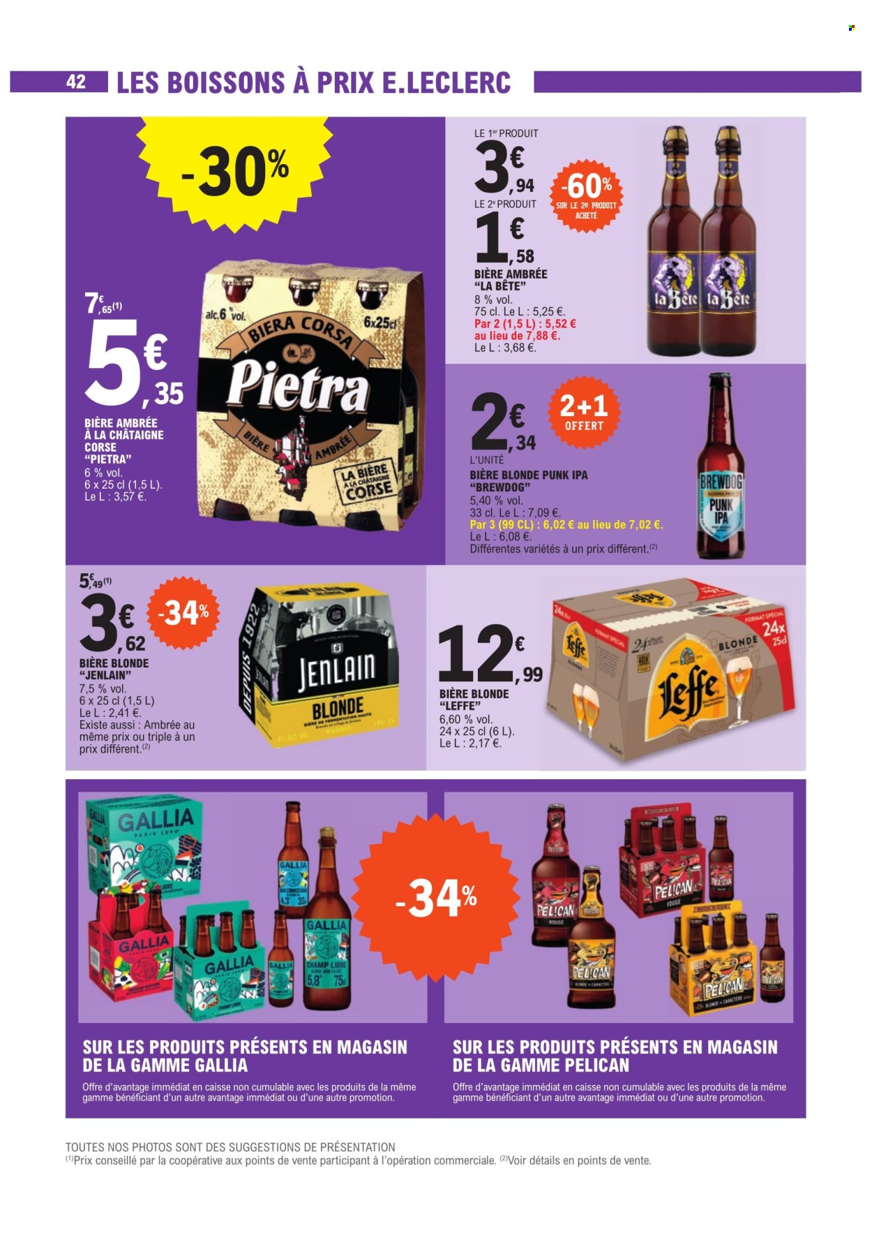 Catalogue E.Leclerc - 19/03/2024 - 30/03/2024. Page 42