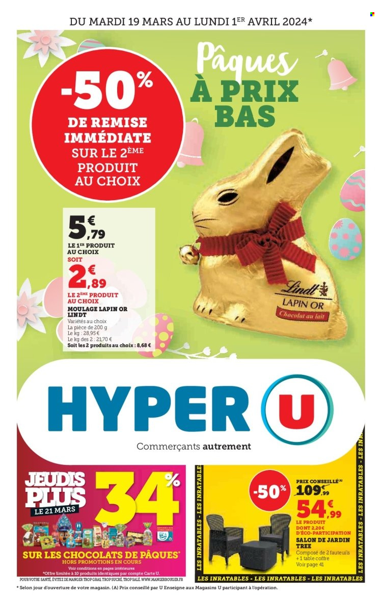 Catalogue HYPER U - 19/03/2024 - 01/04/2024. Page 1