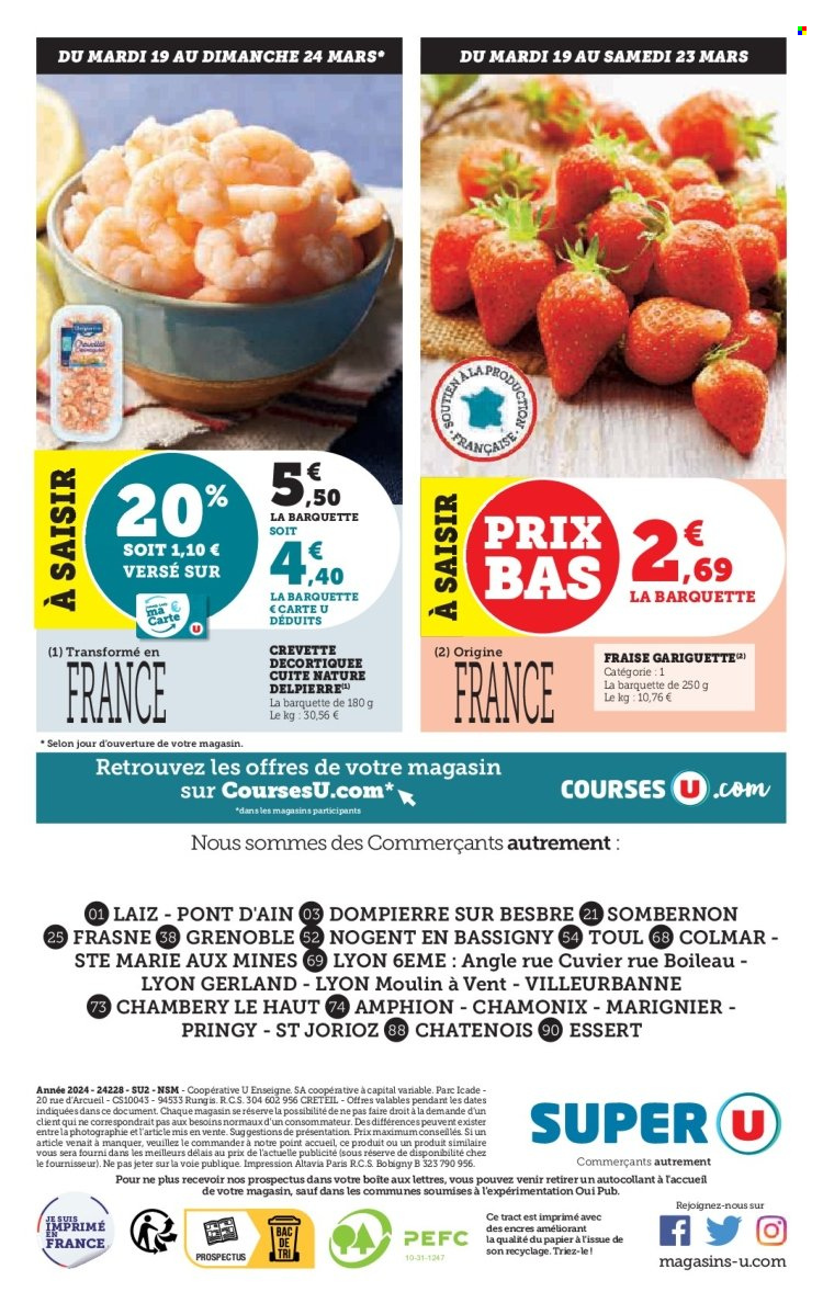 Catalogue SUPER U - 19/03/2024 - 01/04/2024. Page 32