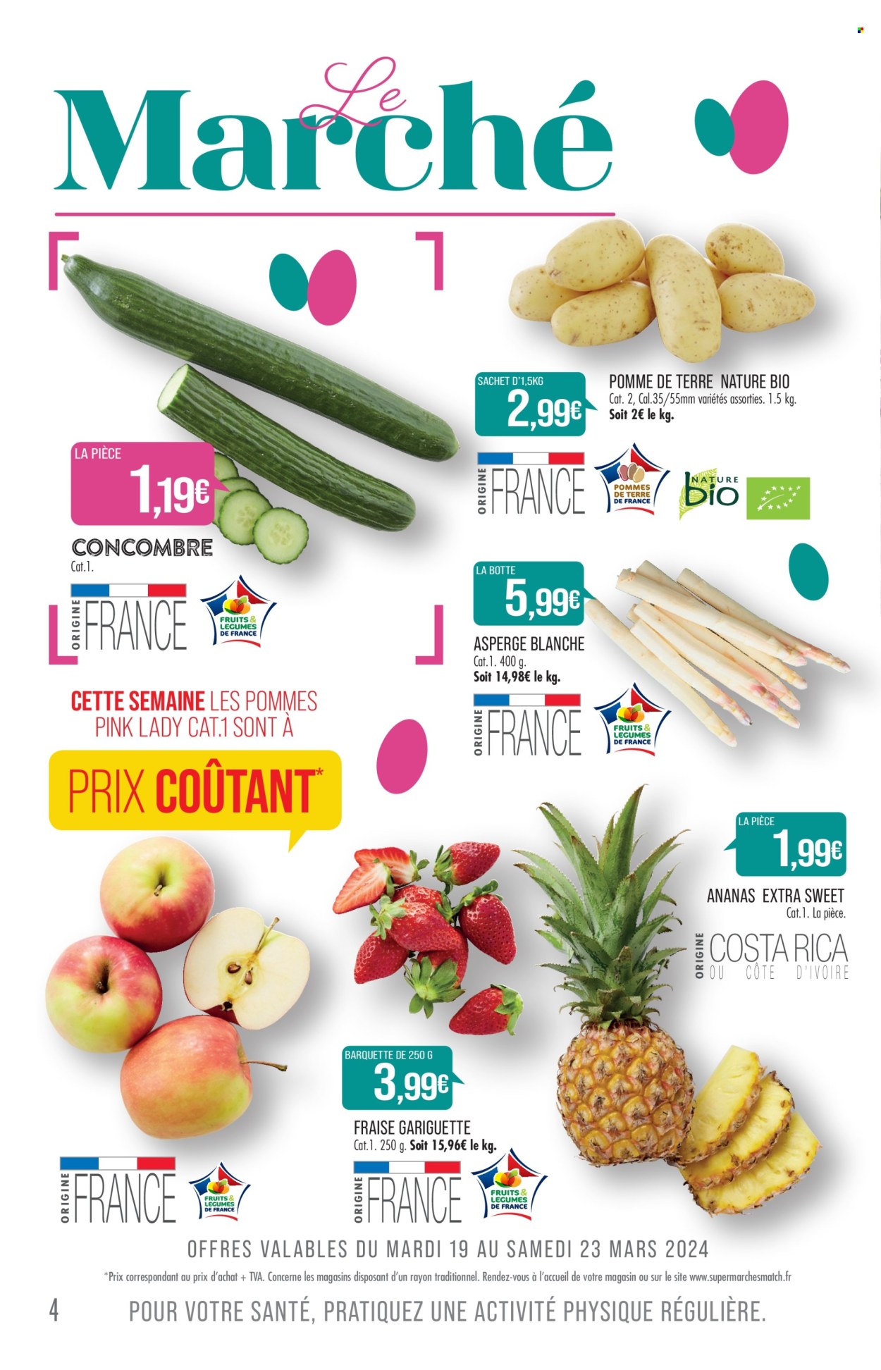 Catalogue Supermarché Match - 19/03/2024 - 31/03/2024. Page 4