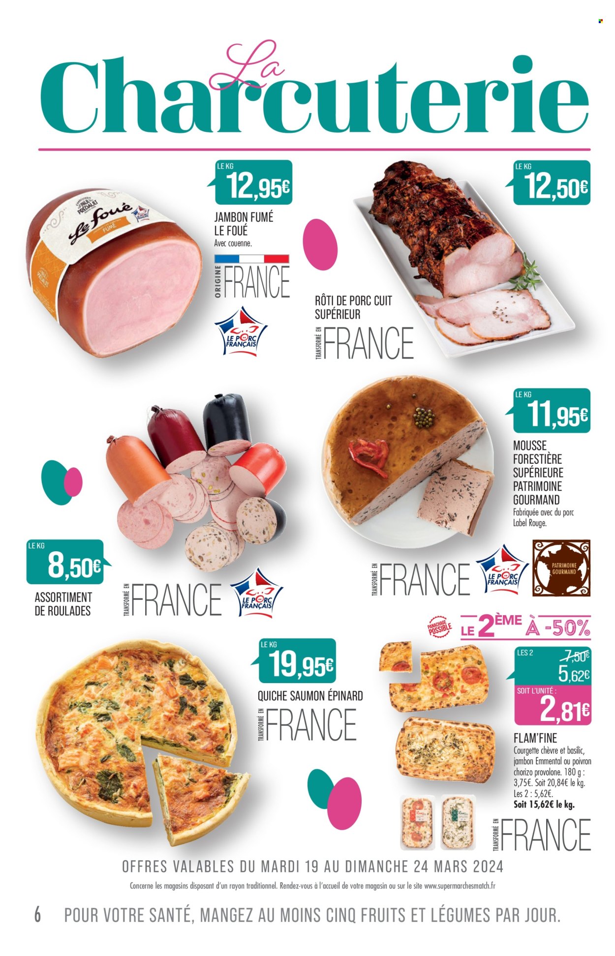 Catalogue Supermarché Match - 19/03/2024 - 31/03/2024. Page 6