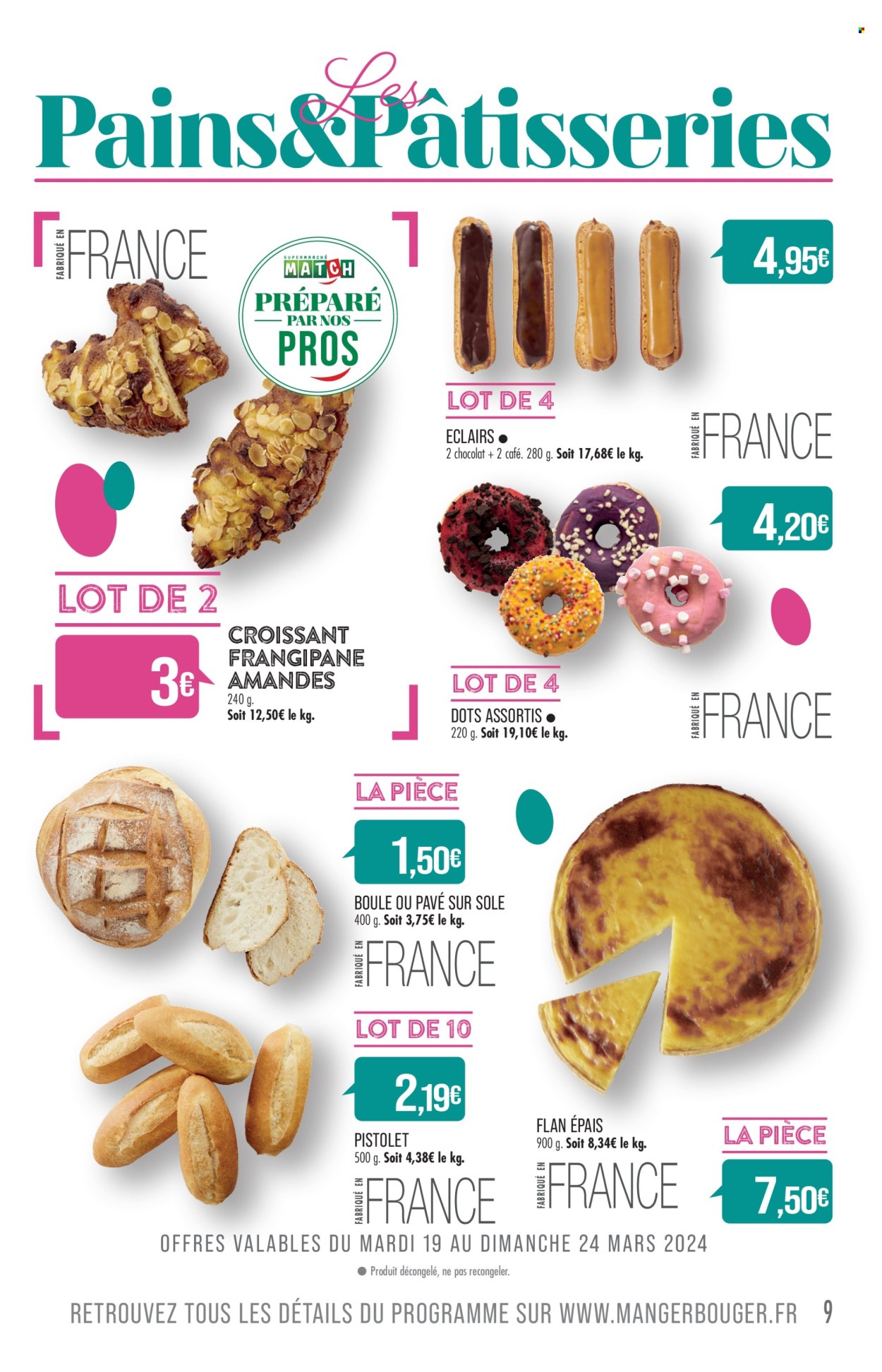 Catalogue Supermarché Match - 19/03/2024 - 31/03/2024. Page 9