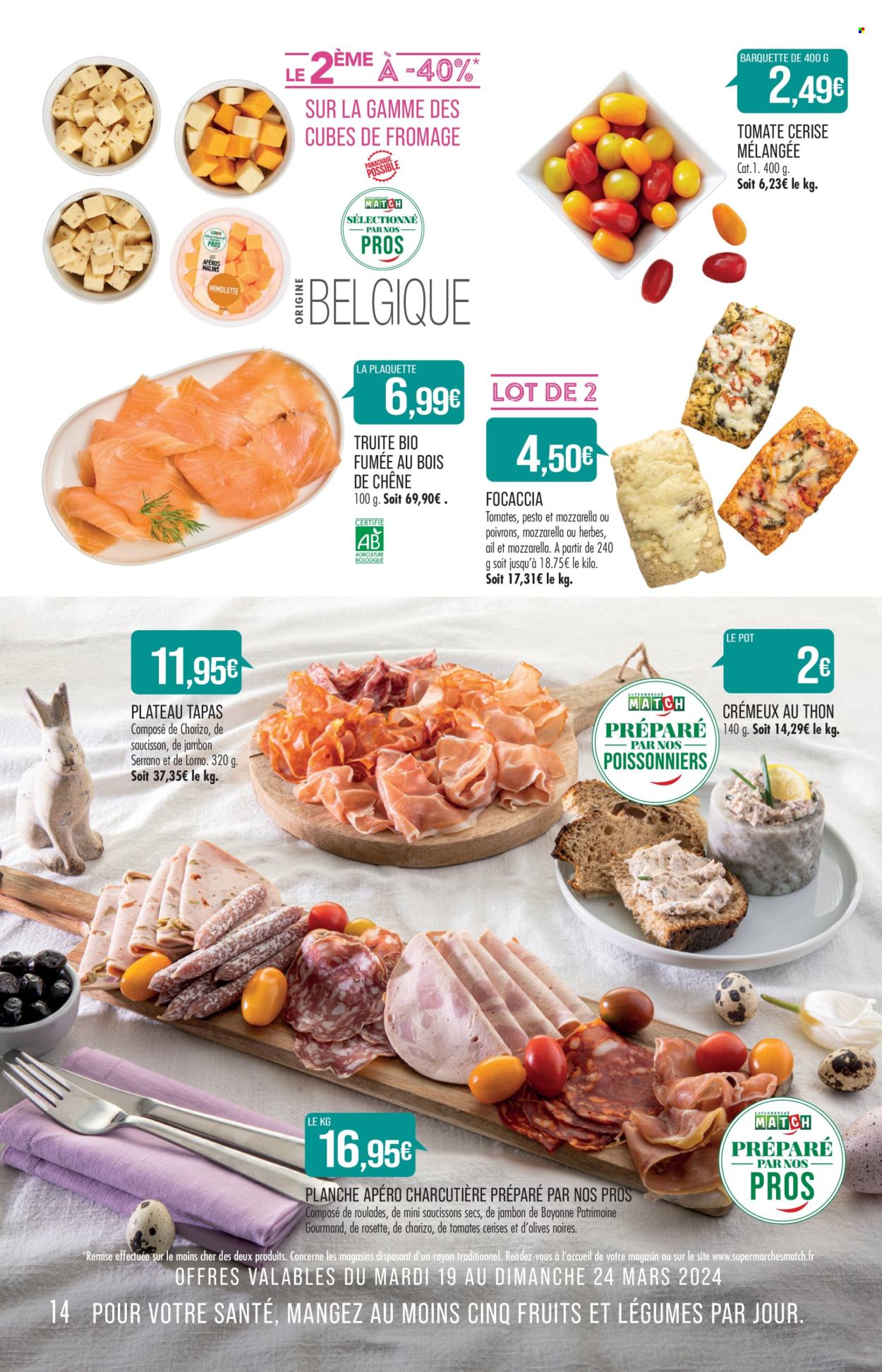 Catalogue Supermarché Match - 19/03/2024 - 31/03/2024. Page 14