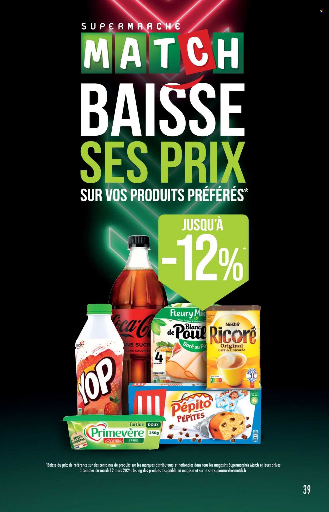 Catalogue Supermarché Match - 19/03/2024 - 31/03/2024. Page 39