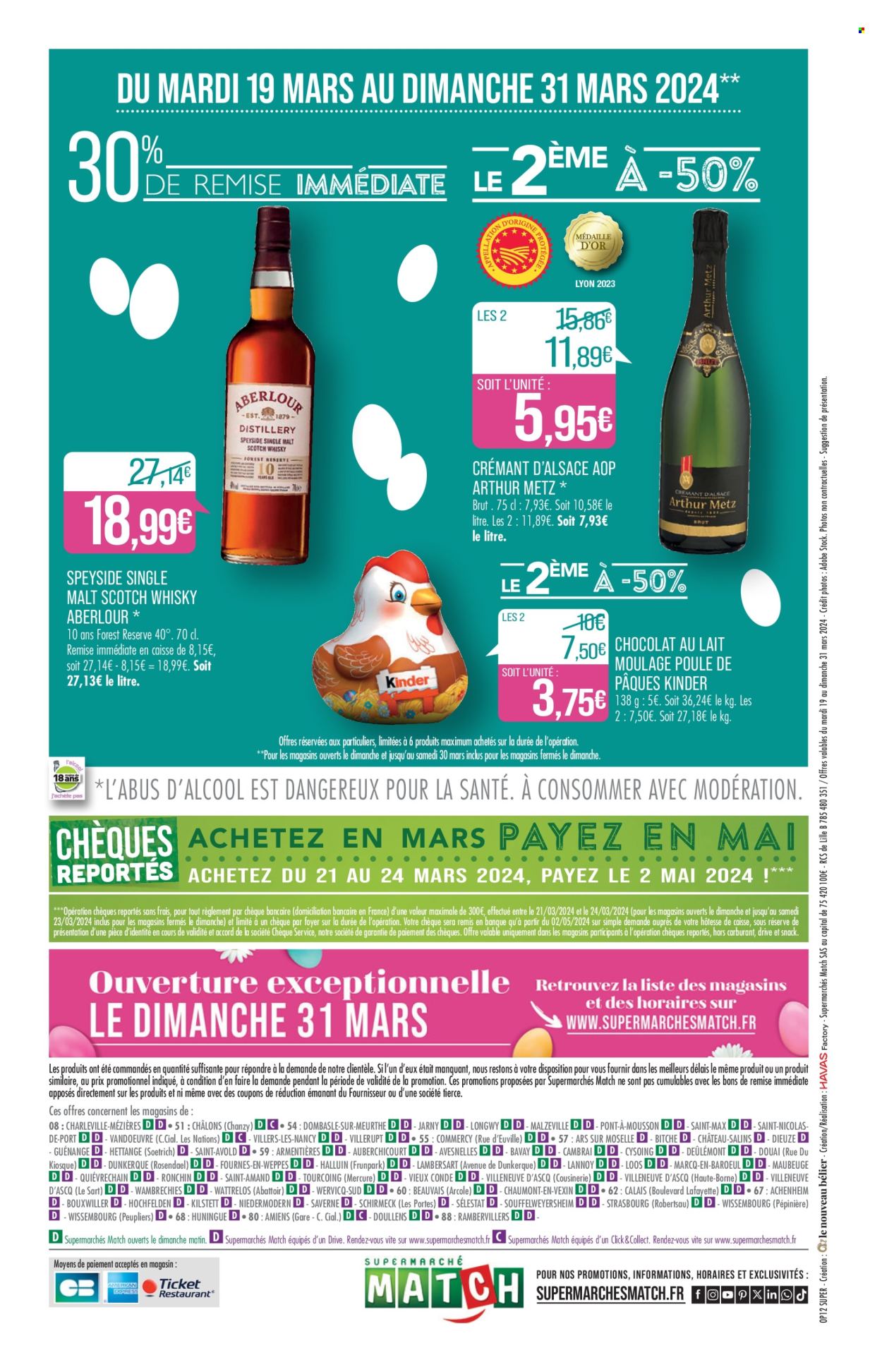 Catalogue Supermarché Match - 19/03/2024 - 31/03/2024. Page 40
