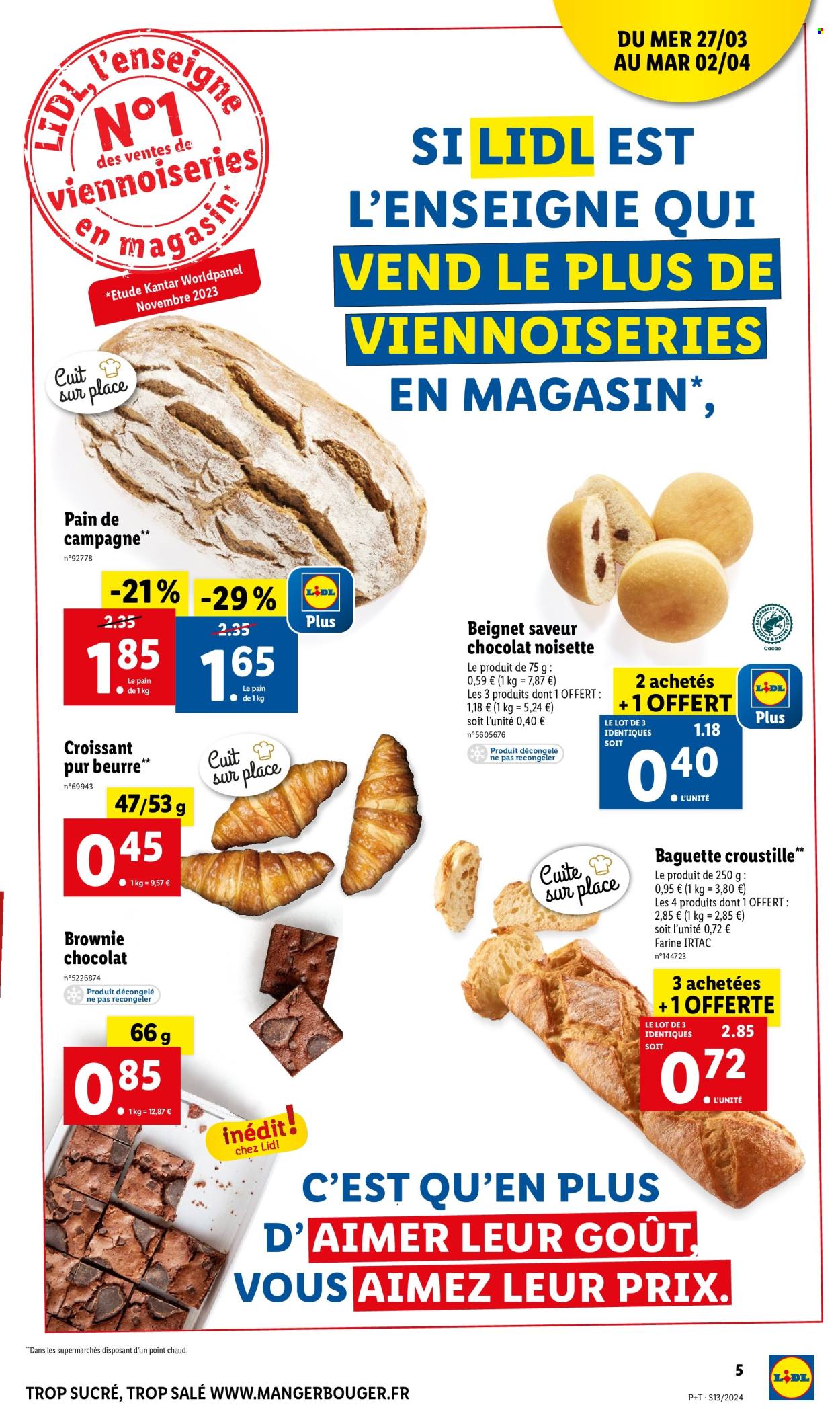 Catalogue Lidl - 27/03/2024 - 02/04/2024. Page 5