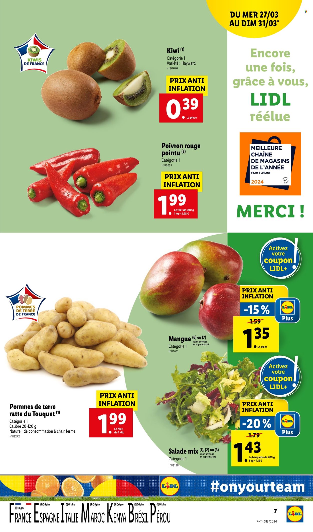 Catalogue Lidl - 27/03/2024 - 02/04/2024. Page 7