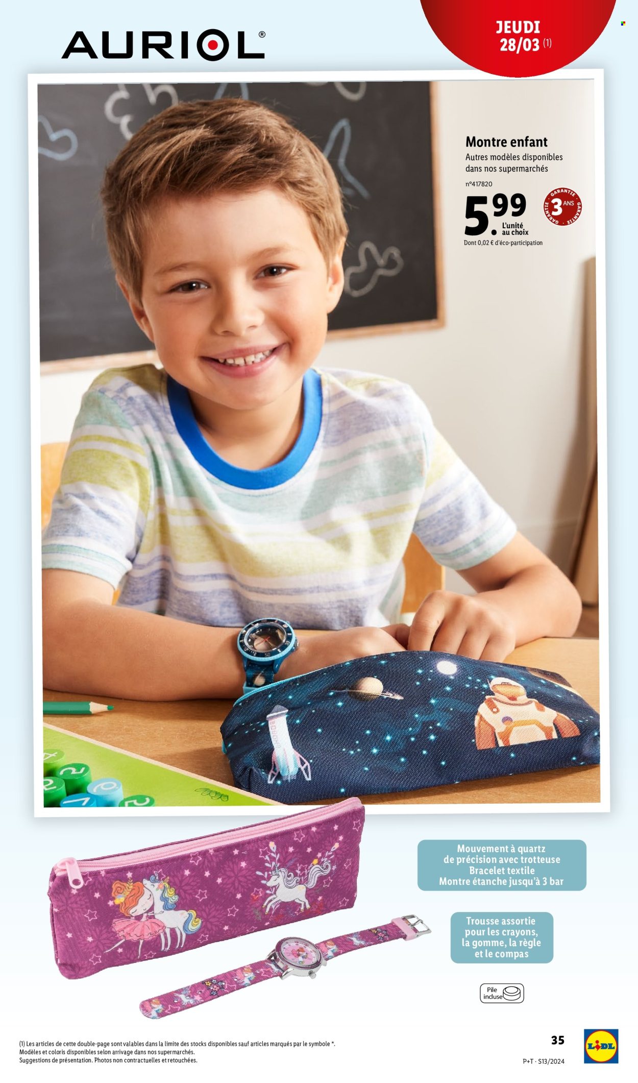Catalogue Lidl - 27/03/2024 - 02/04/2024. Page 35