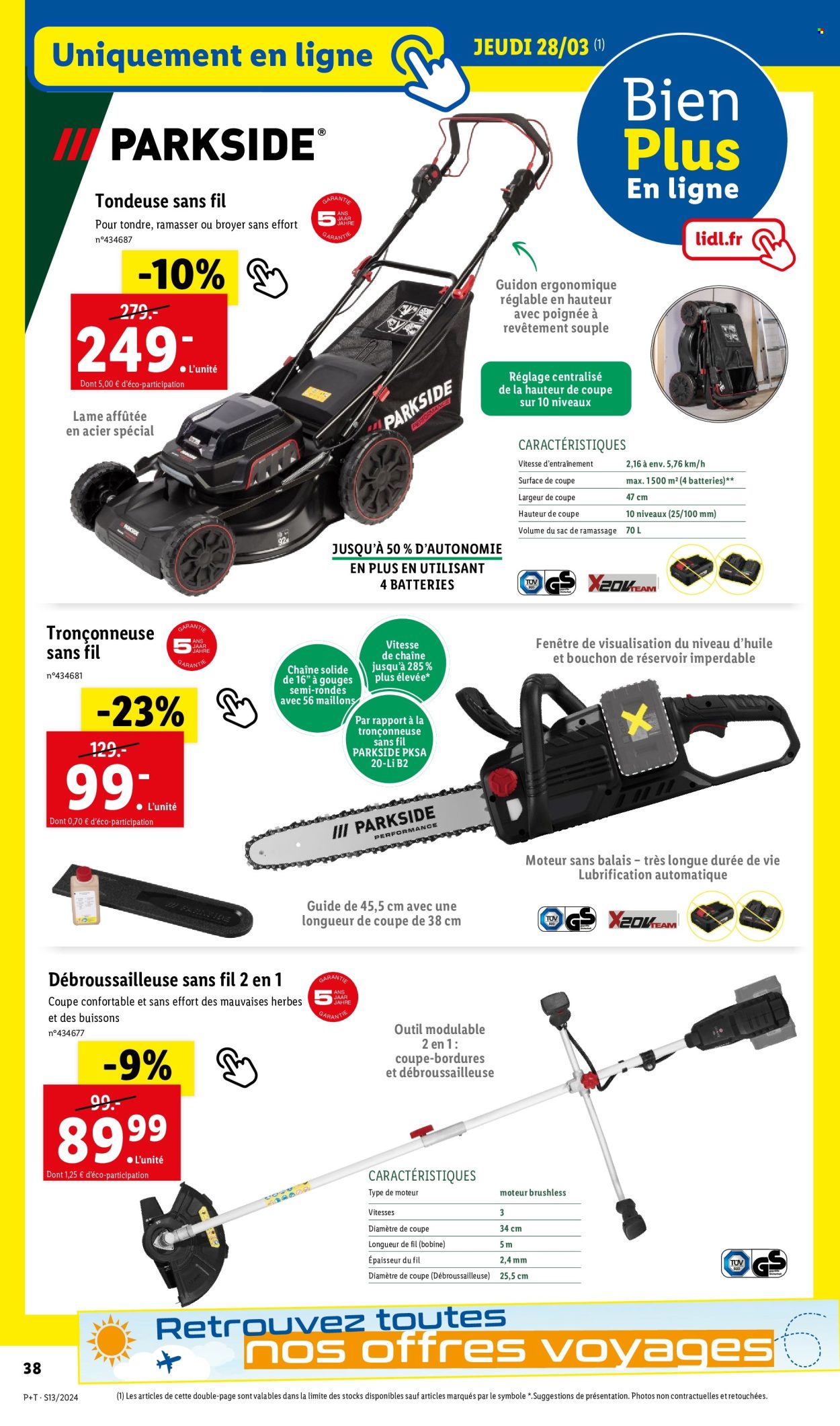 Catalogue Lidl - 27/03/2024 - 02/04/2024. Page 38