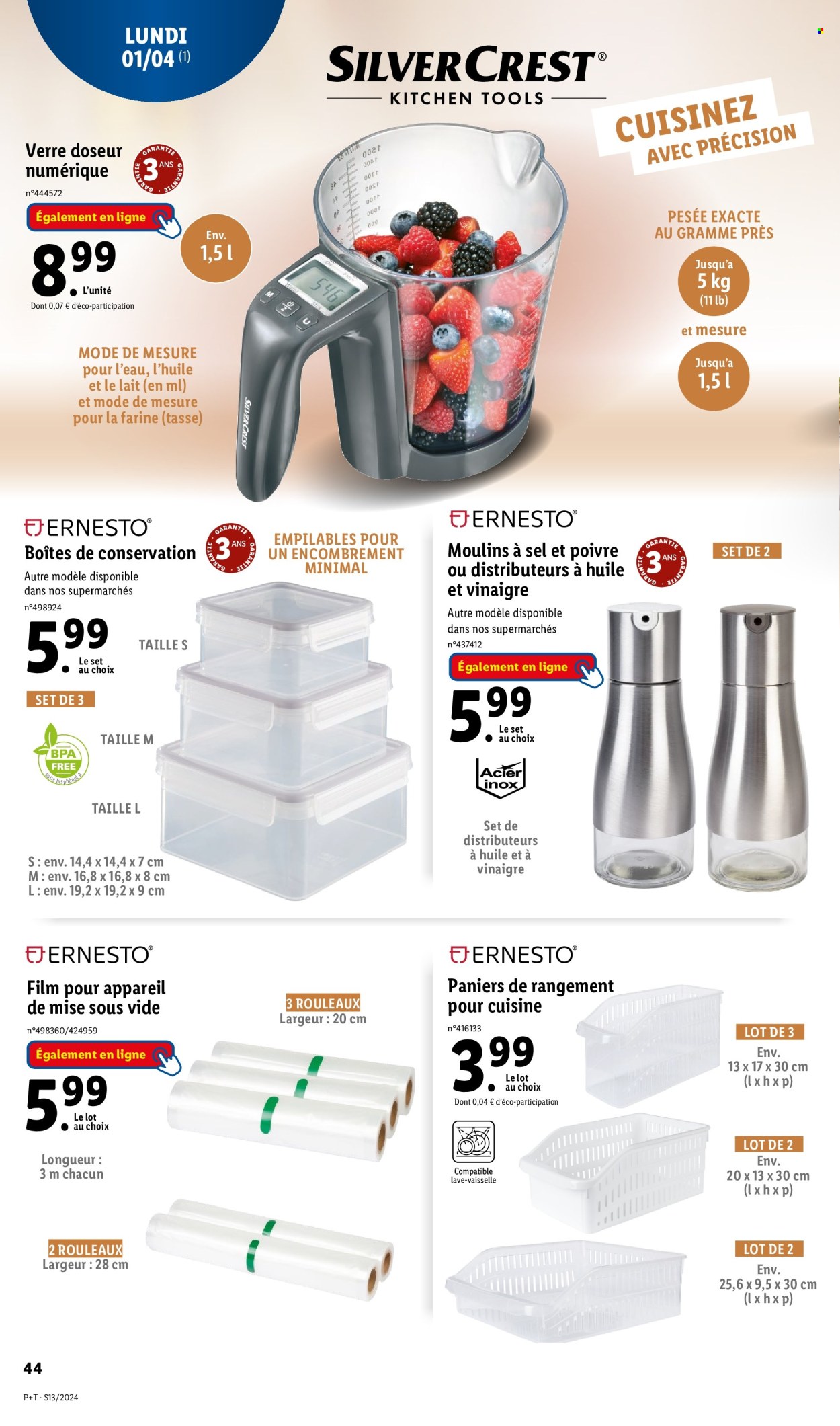 Catalogue Lidl - 27/03/2024 - 02/04/2024. Page 44