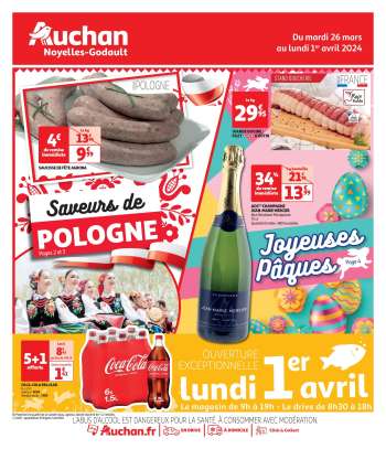 Catalogue Auchan - 26/03/2024 - 01/04/2024.
