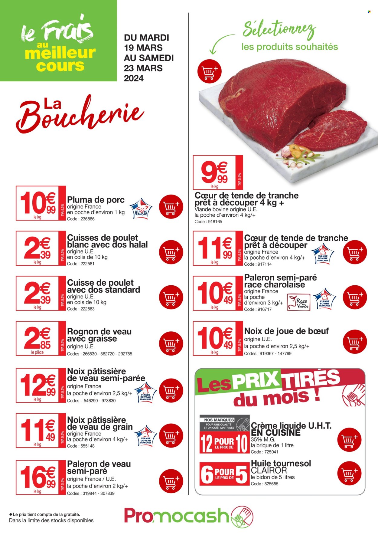 Catalogue Promocash - 19/03/2024 - 23/03/2024. Page 1