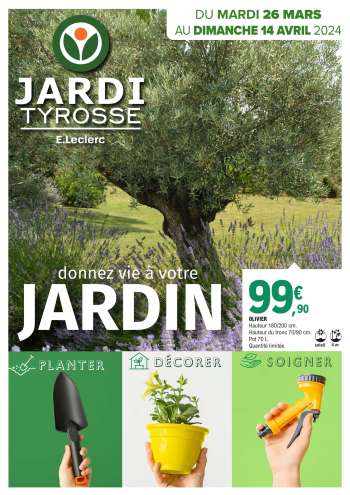 Catalogue E.Leclerc - 26/03/2024 - 14/04/2024.