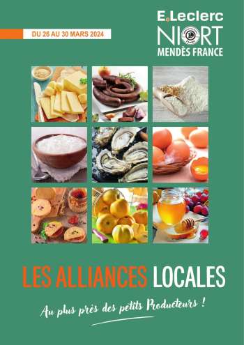 Catalogue E.Leclerc - 26/03/2024 - 30/03/2024.