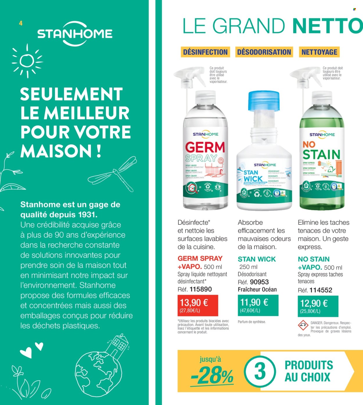 Catalogue Stanhome - 25/03/2024 - 21/04/2024. Page 4