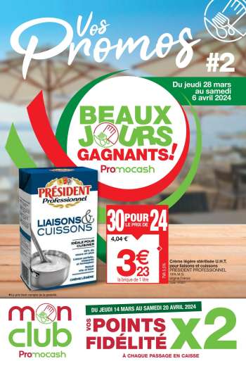 Catalogue Promocash - 28/03/2024 - 06/04/2024.