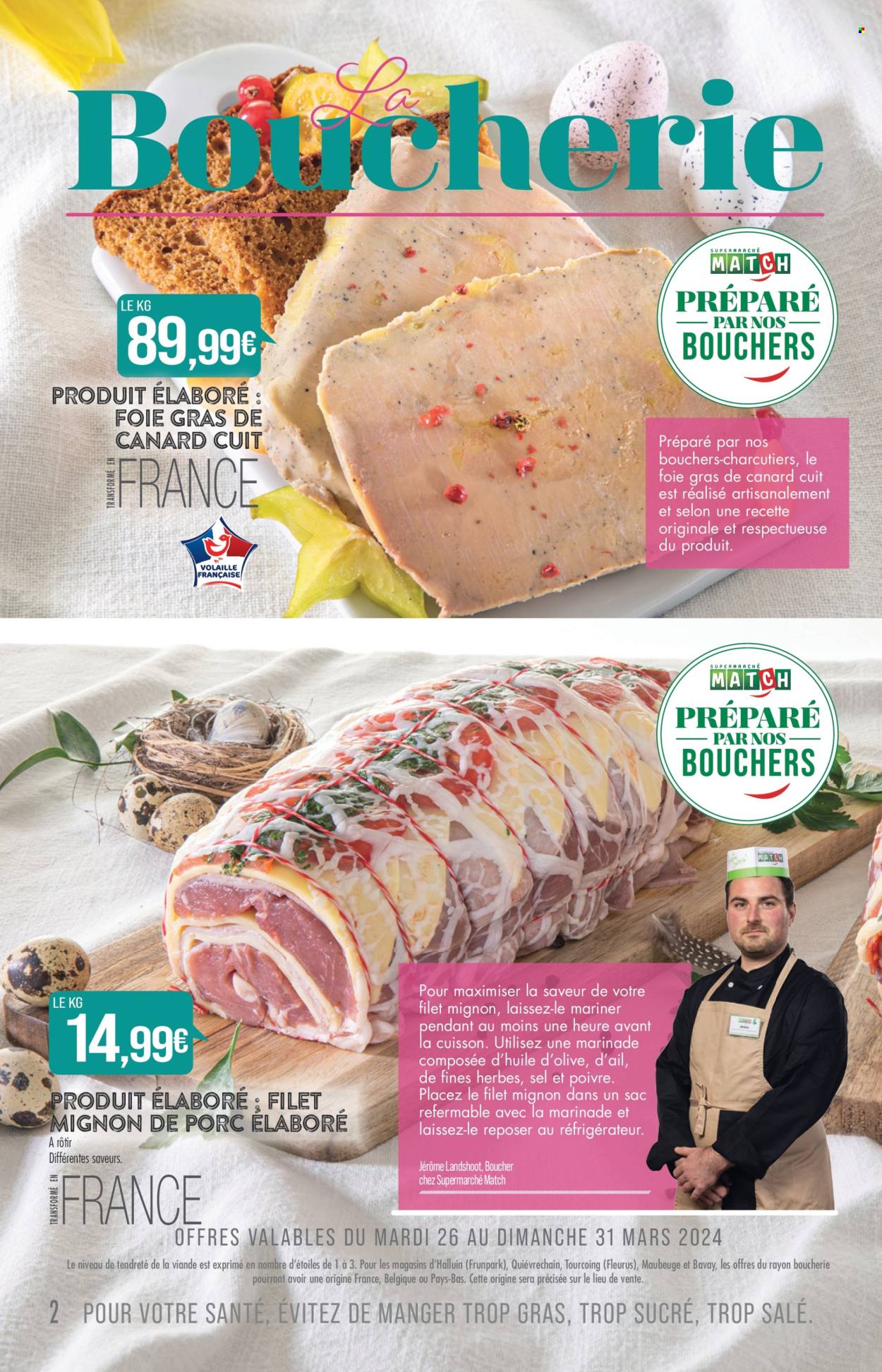 Catalogue Supermarché Match - 26/03/2024 - 01/04/2024. Page 2
