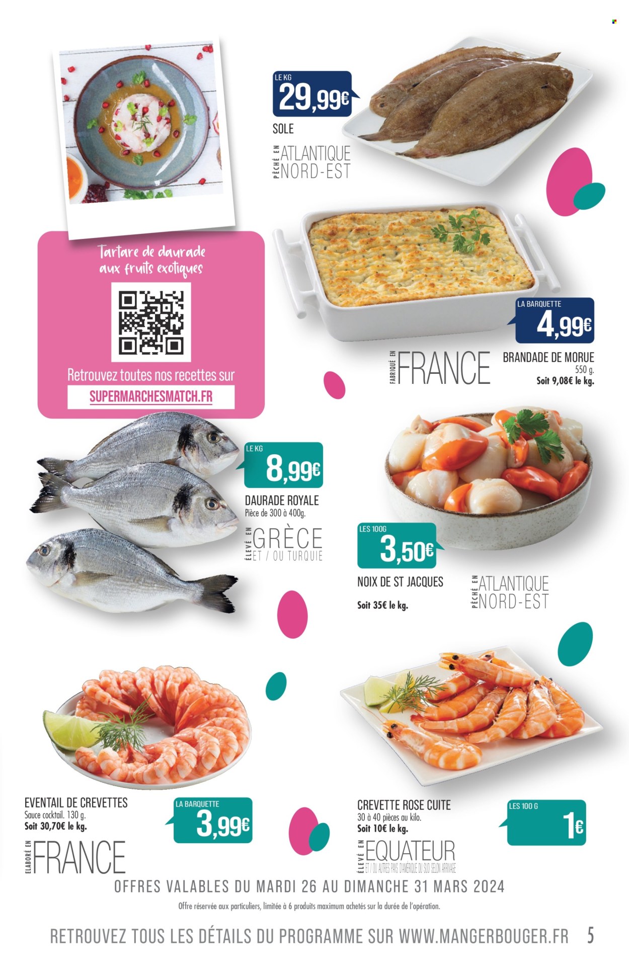 Catalogue Supermarché Match - 26/03/2024 - 01/04/2024. Page 5