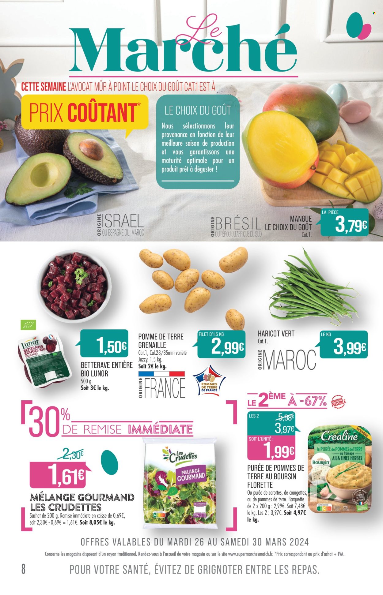 Catalogue Supermarché Match - 26/03/2024 - 01/04/2024. Page 8