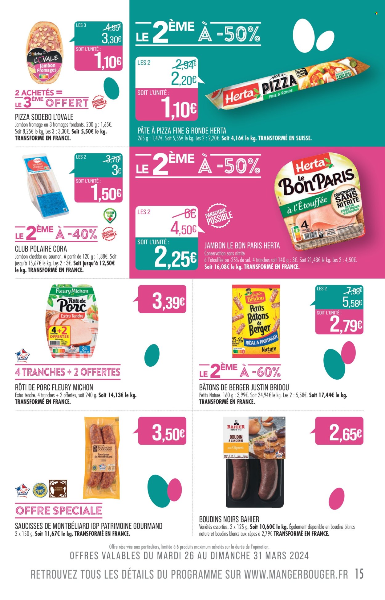 Catalogue Supermarché Match - 26/03/2024 - 01/04/2024. Page 15