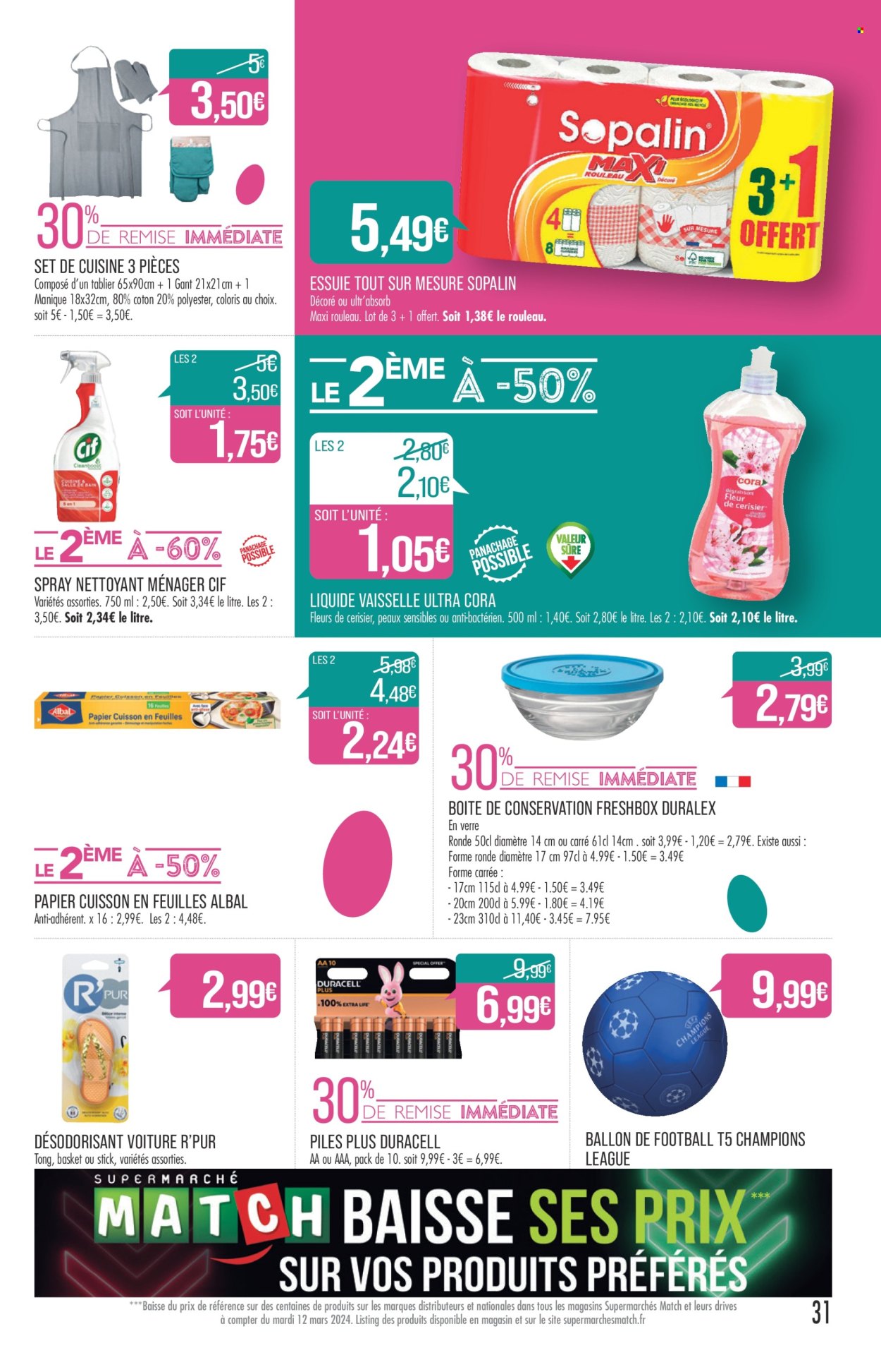 Catalogue Supermarché Match - 26/03/2024 - 01/04/2024. Page 31