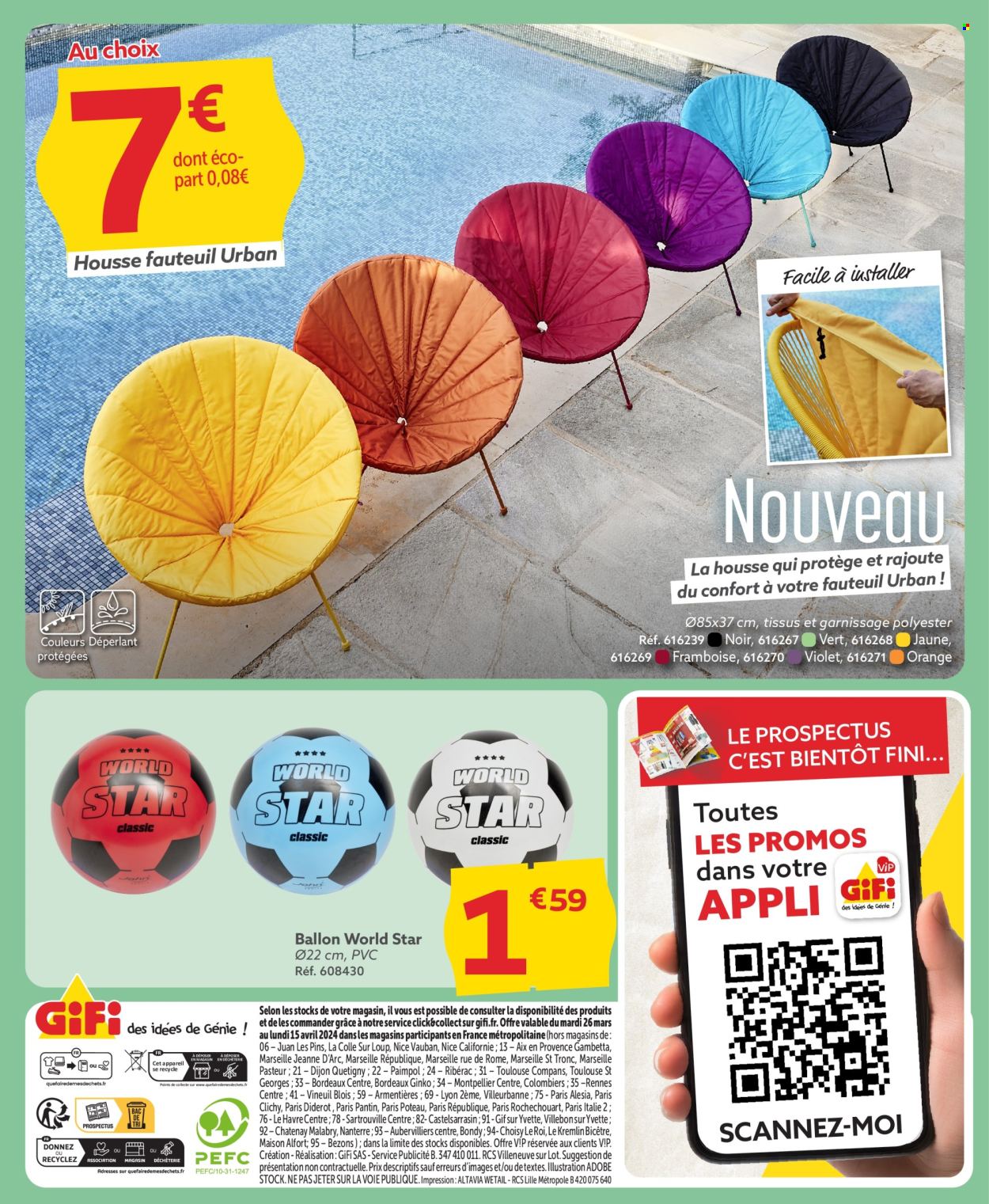 Catalogue GiFi - 26/03/2024 - 15/04/2024. Page 58