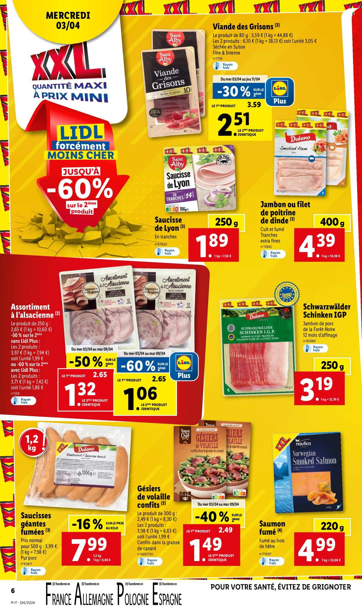 Catalogue Lidl - 03/04/2024 - 09/04/2024. Page 6