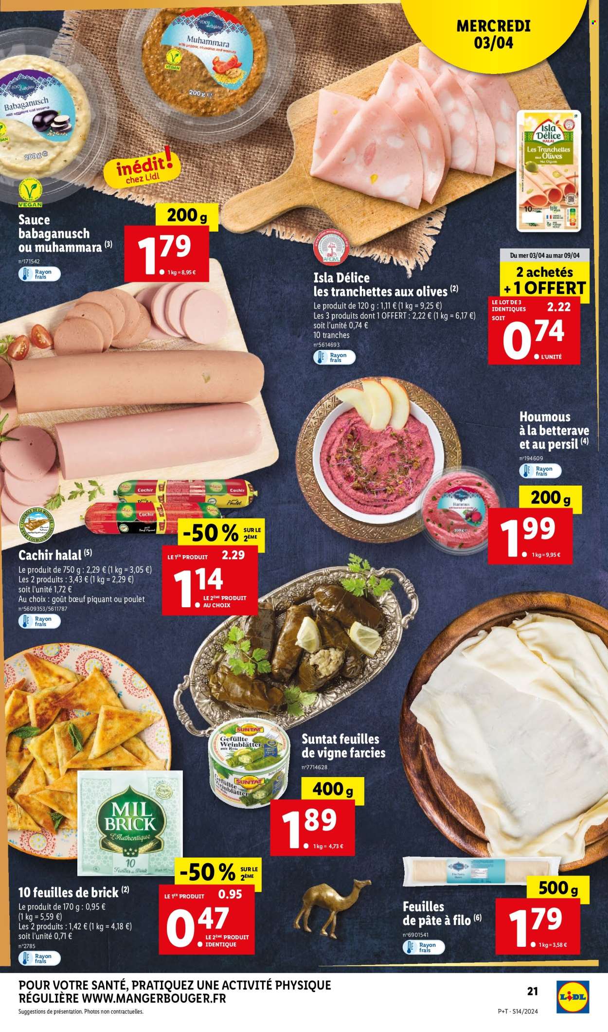 Catalogue Lidl - 03/04/2024 - 09/04/2024. Page 21