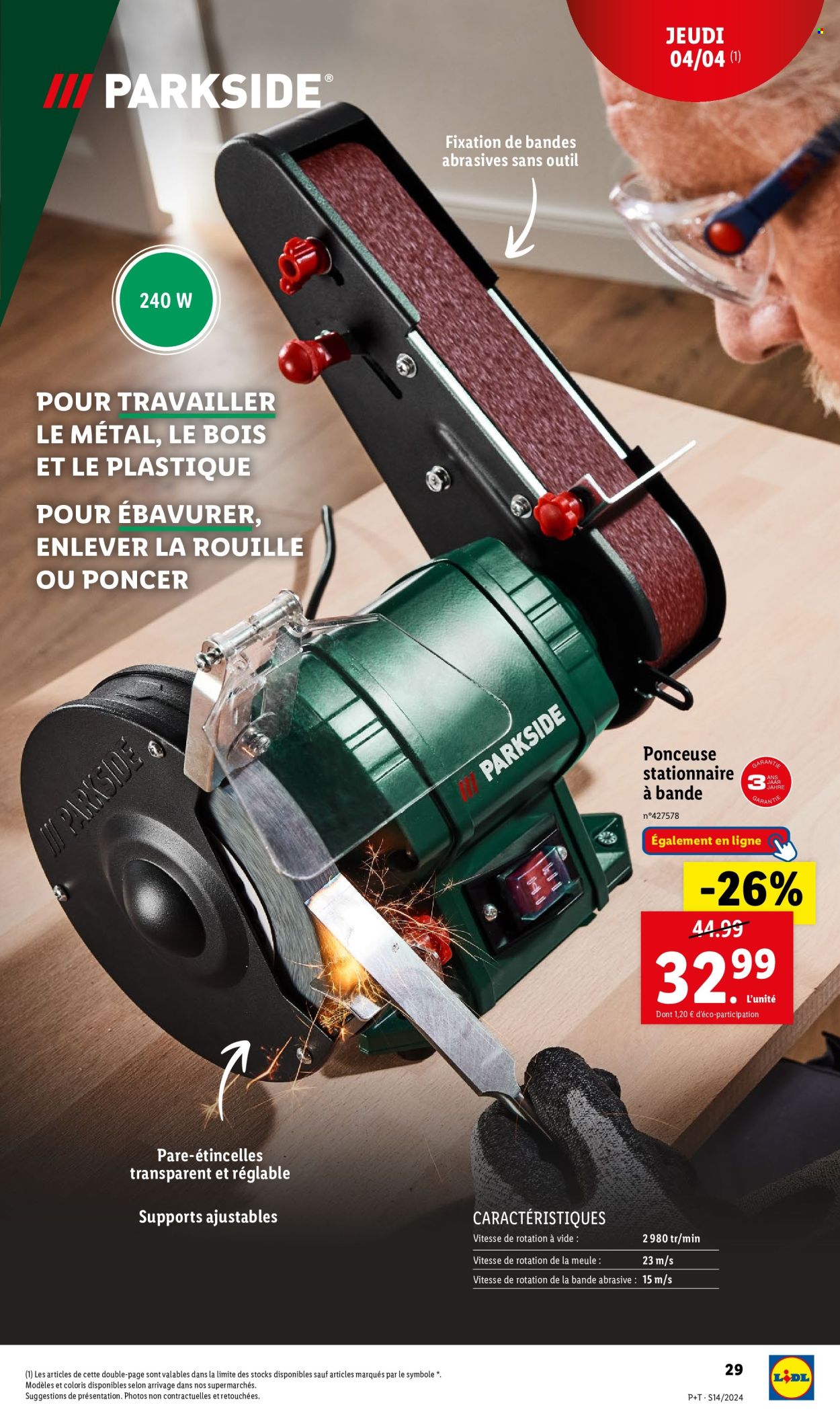 Catalogue Lidl - 03/04/2024 - 09/04/2024. Page 29