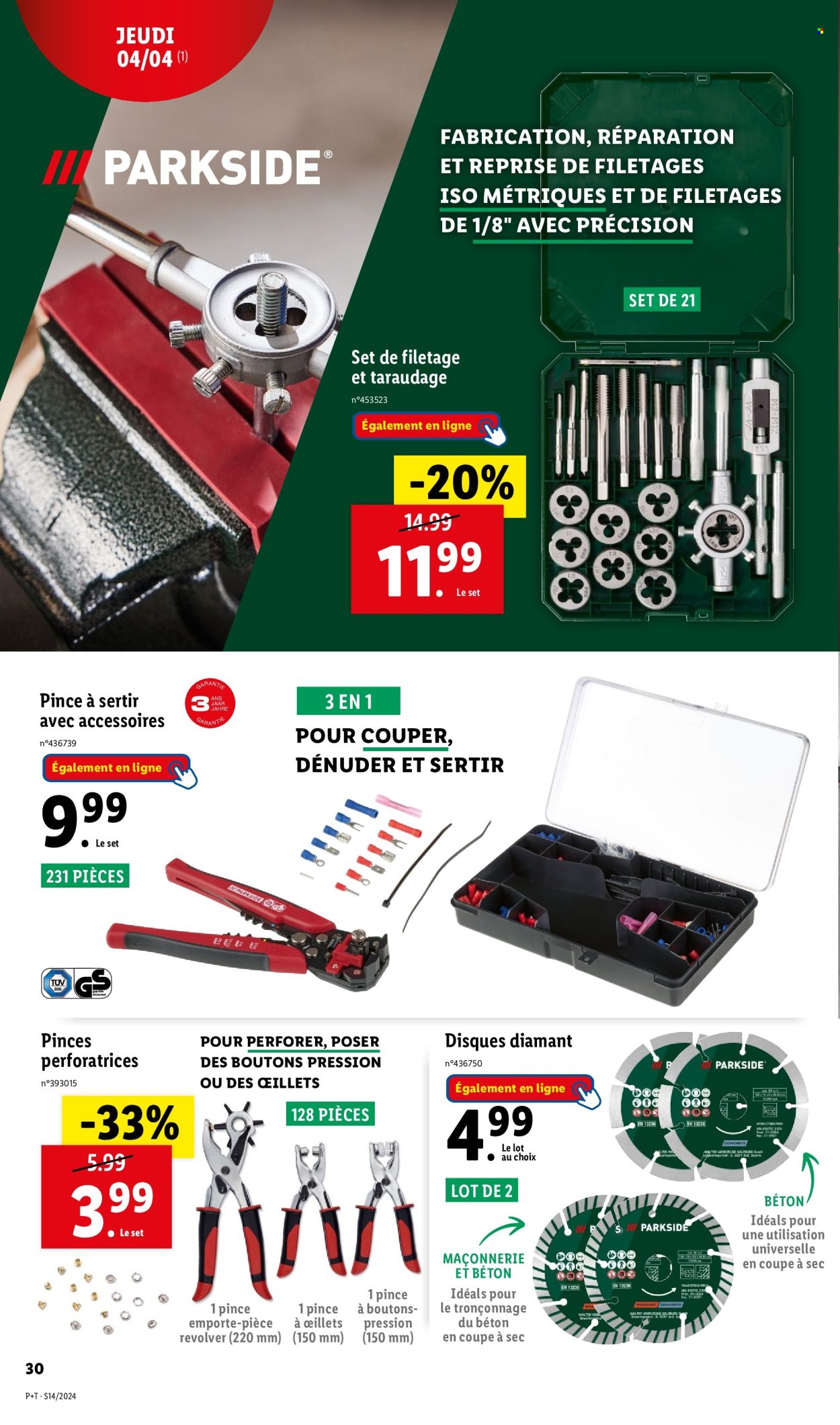 Catalogue Lidl - 03/04/2024 - 09/04/2024. Page 30