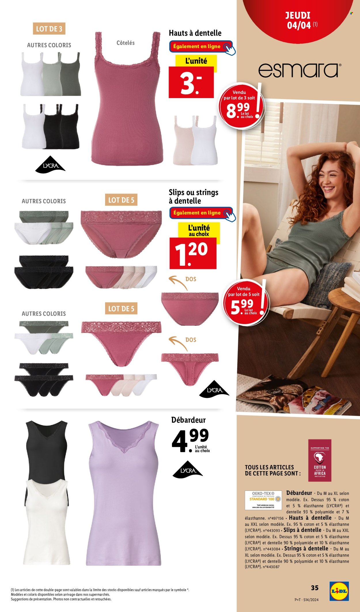 Catalogue Lidl - 03/04/2024 - 09/04/2024. Page 35